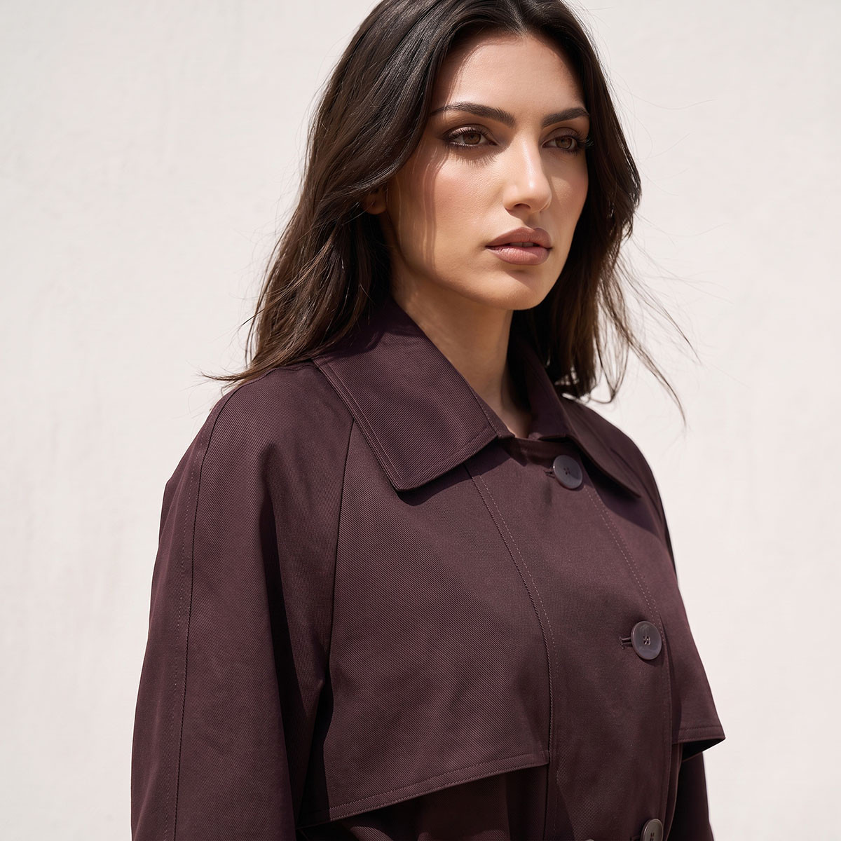 معطف ترنش طويل من سبلاش سمارت-women-winterwear-coatsandjackets-coats-image-5