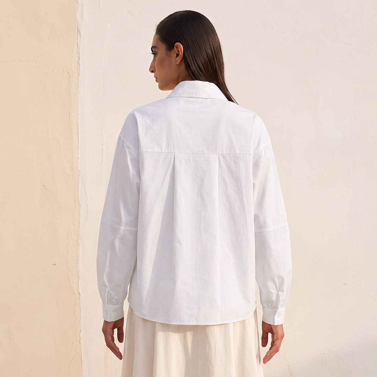Splash Smart Relaxed Fit Shirt with Embellished Collar-women-clothing-shirtsandblouses-shirts-image-3
