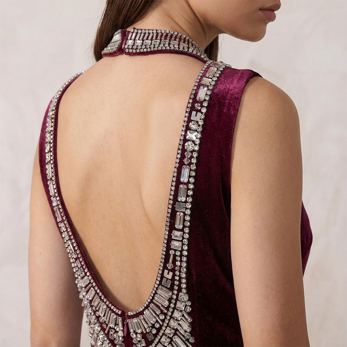 فستان إيه لاين مزين بفتحة من سبلاش سمارت-women-clothing-dresses-image-7