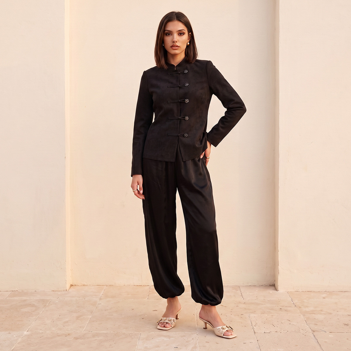 Splash Smart Baggy Fit Harem Pants-women-clothing-trousers-image-2