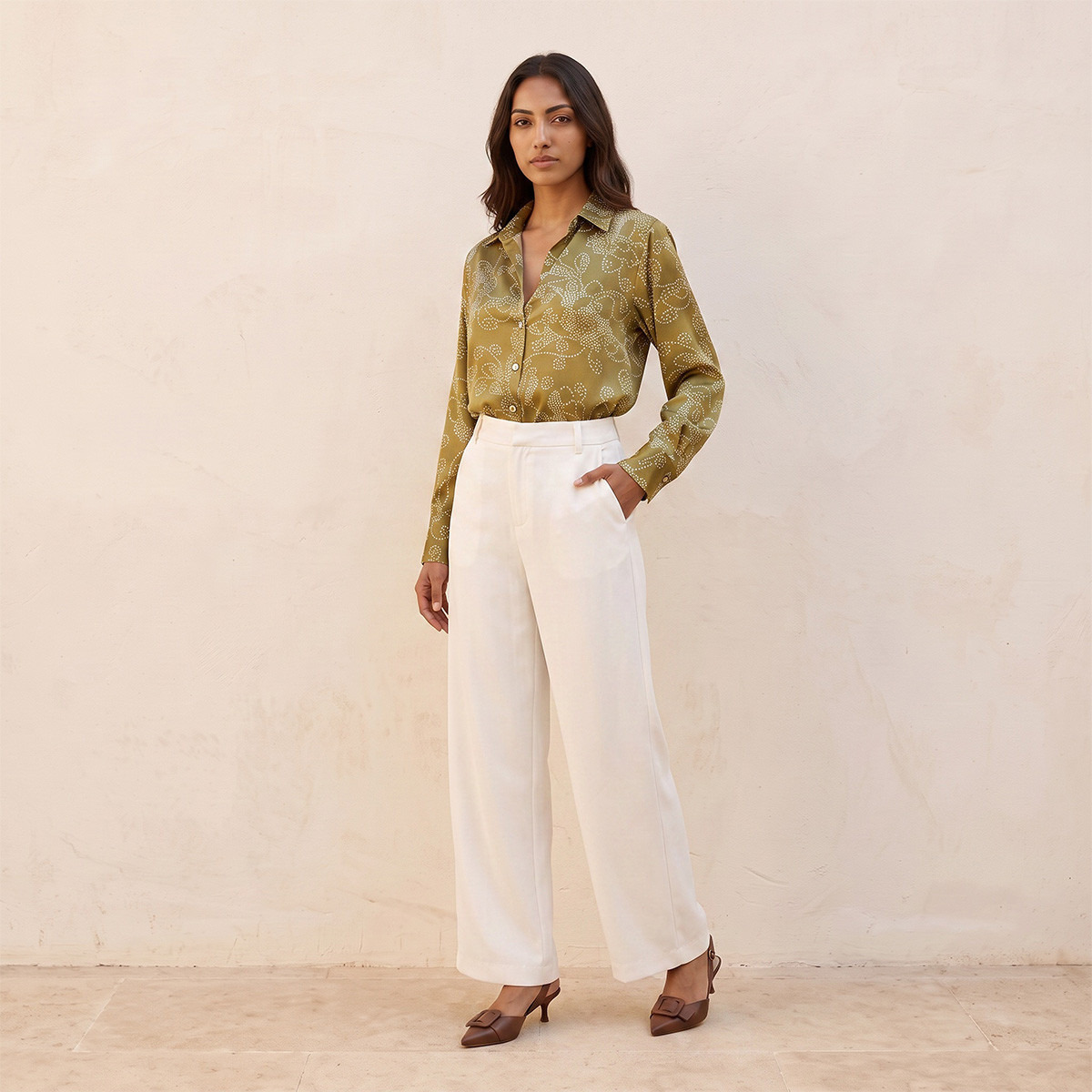 Splash Smart Relaxed Fit Printed Satin Shirt-women-clothing-shirtsandblouses-shirts-image-3