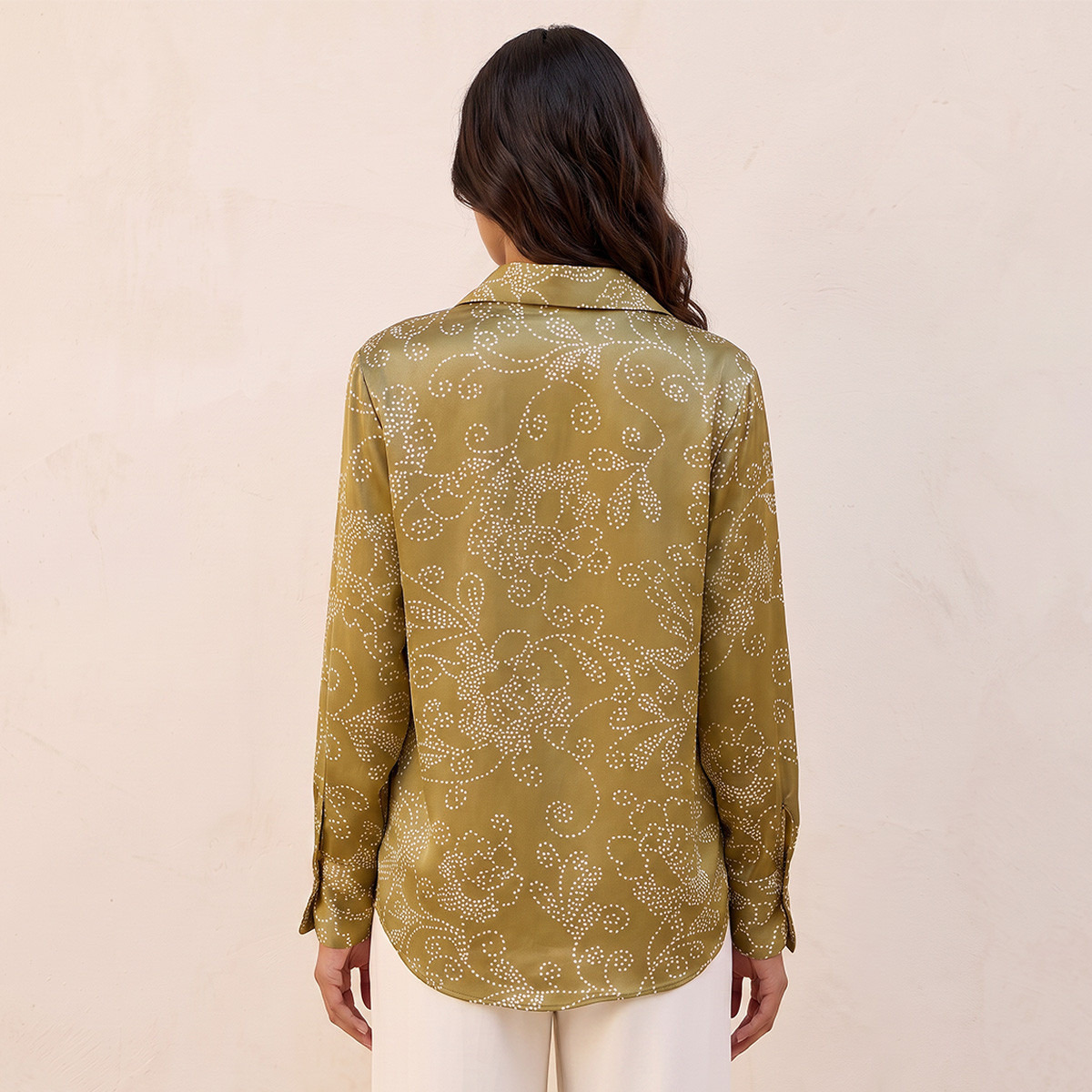 Splash Smart Relaxed Fit Printed Satin Shirt-women-clothing-shirtsandblouses-shirts-image-4