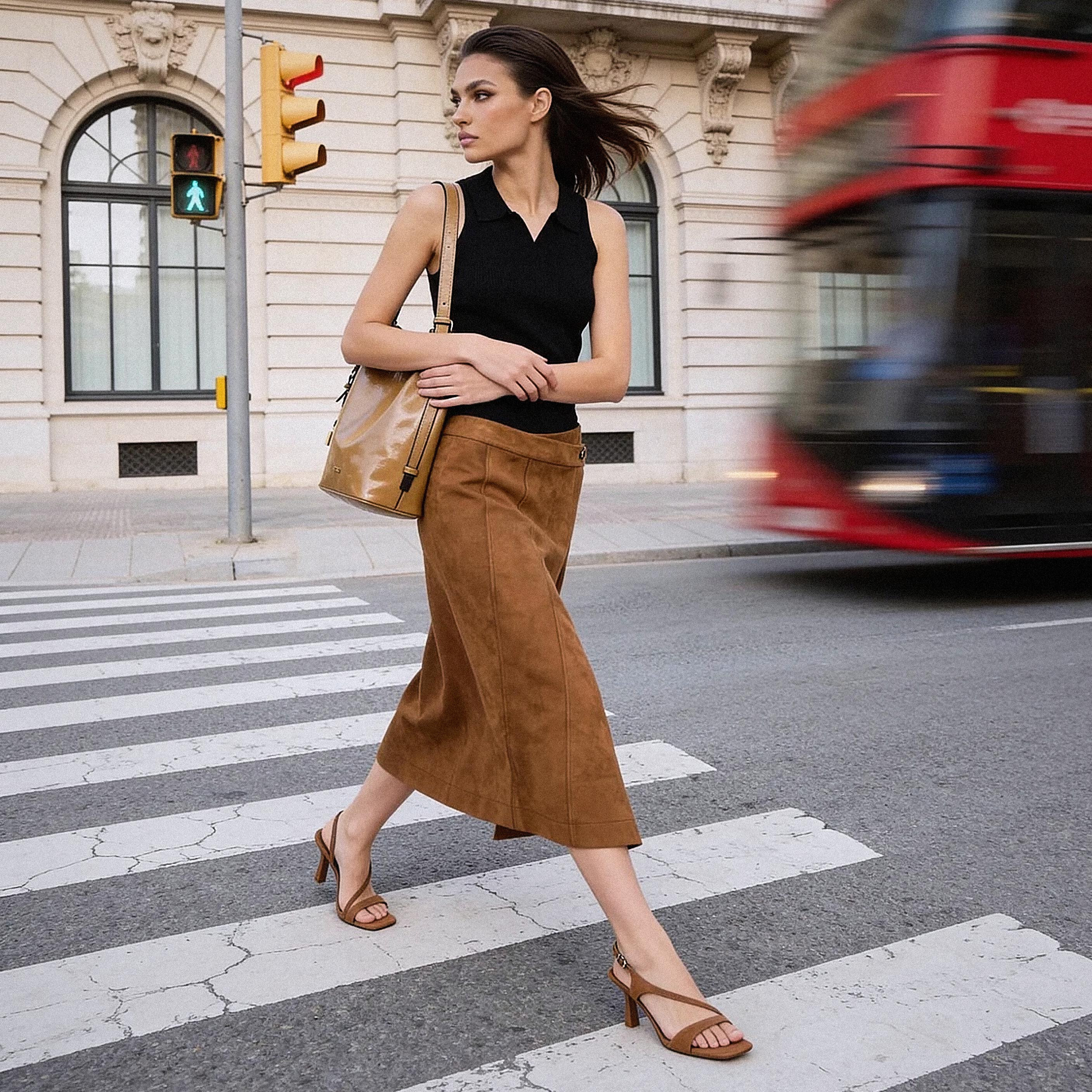 Splash Smart Wrap Skirt with Button Closure-women-clothing-skirts-image-1