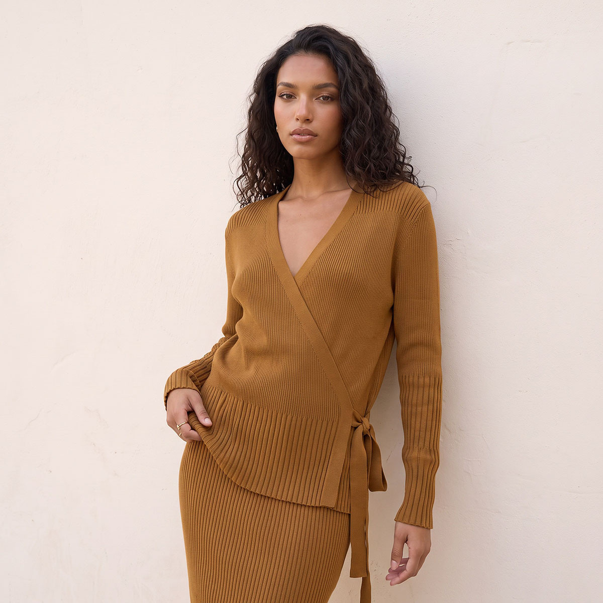 Splash Smart Top with Tie-Ups-women-clothing-shirtsandblouses-blouses-image-2