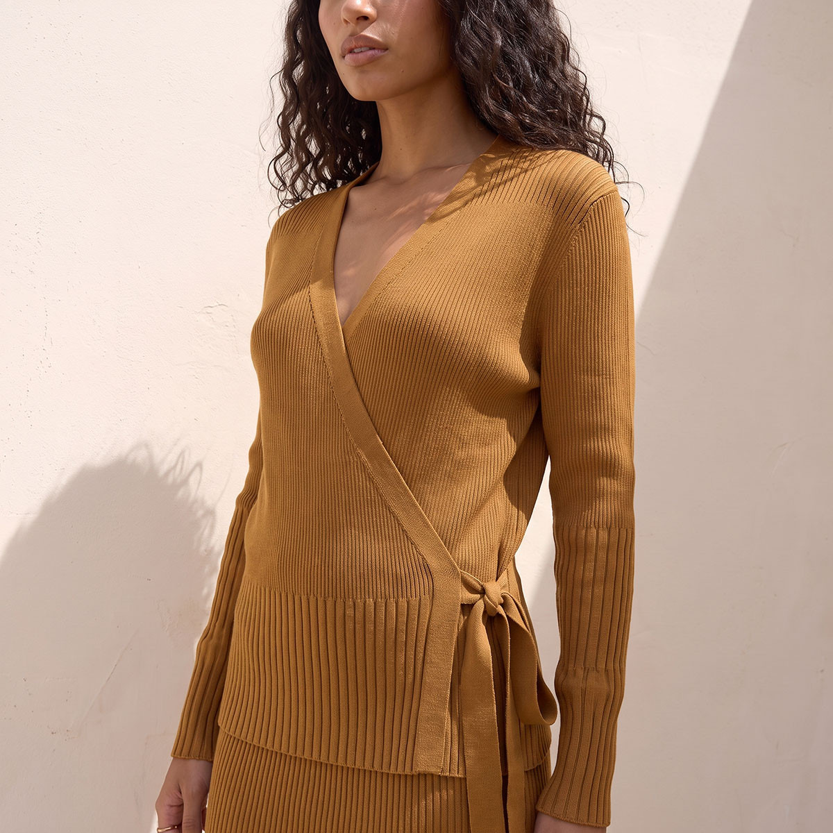 Splash Smart Top with Tie-Ups-women-clothing-shirtsandblouses-blouses-image-5