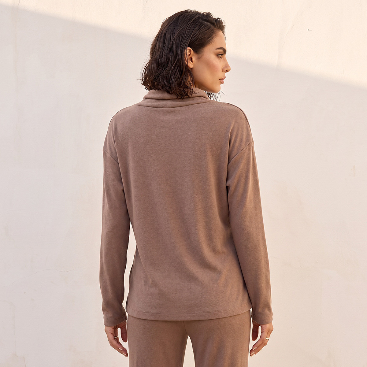 Splash Smart Relaxed Fit Turtleneck Top-women-clothing-shirtsandblouses-blouses-image-3