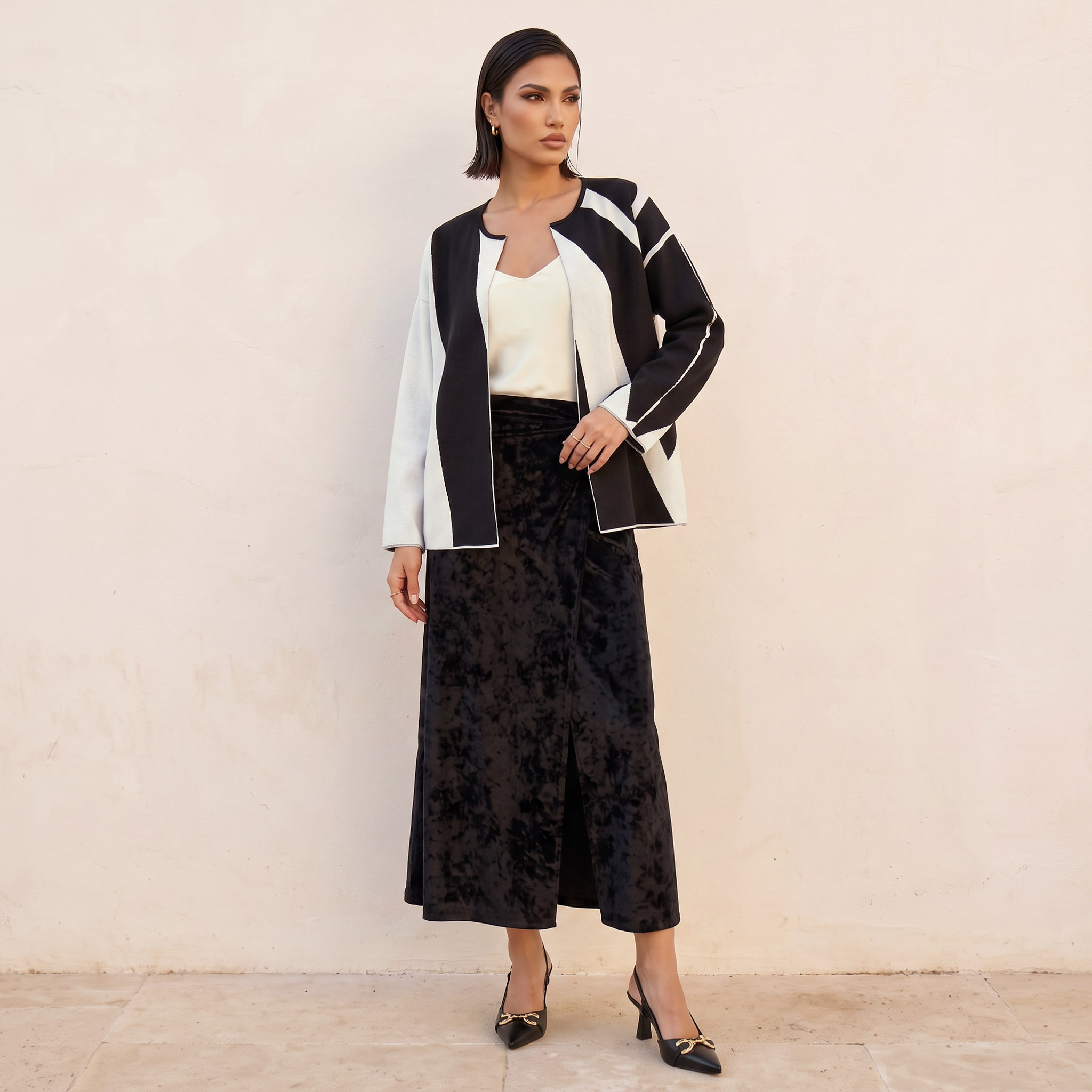 كارديجان مفتوح بطبعات من سبلاش سمارت-women-winterwear-cardigansandjumpers-cardigans-image-3