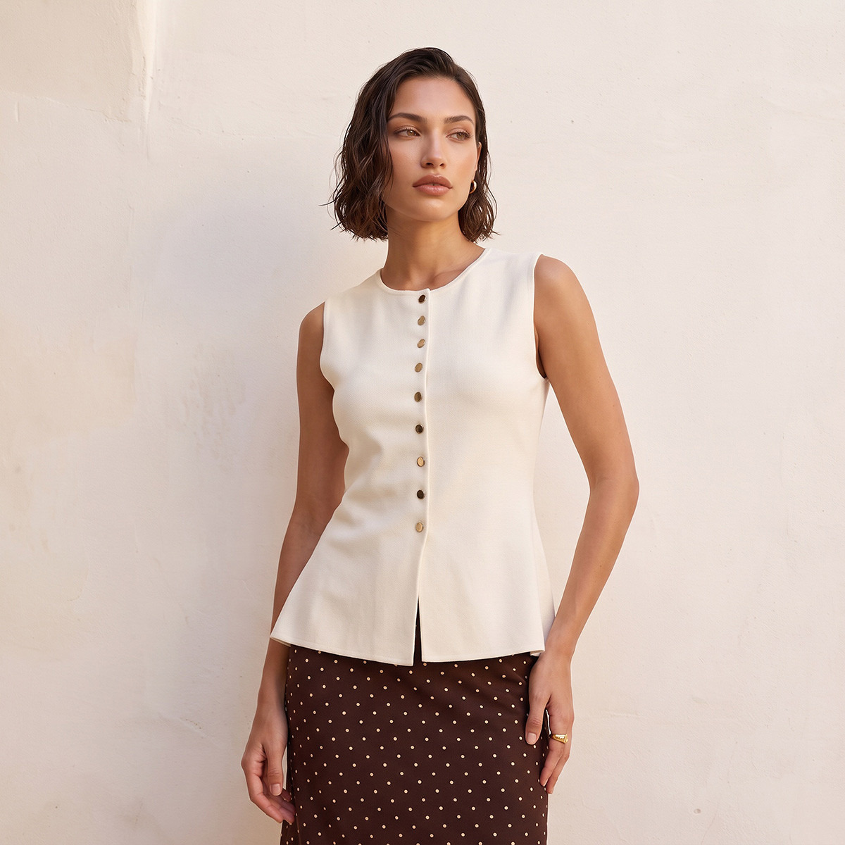 Splash Smart Round Neck Sleeveless Top-women-clothing-shirtsandblouses-blouses-image-5