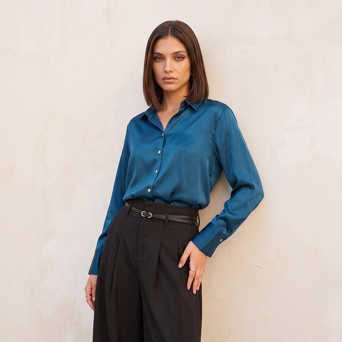Splash Smart Satin Shirt-women-clothing-shirtsandblouses-shirts-image-4