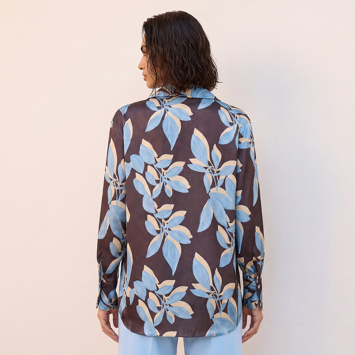Splash Smart Satin Shirt with Floral Print-women-clothing-shirtsandblouses-blouses-image-3