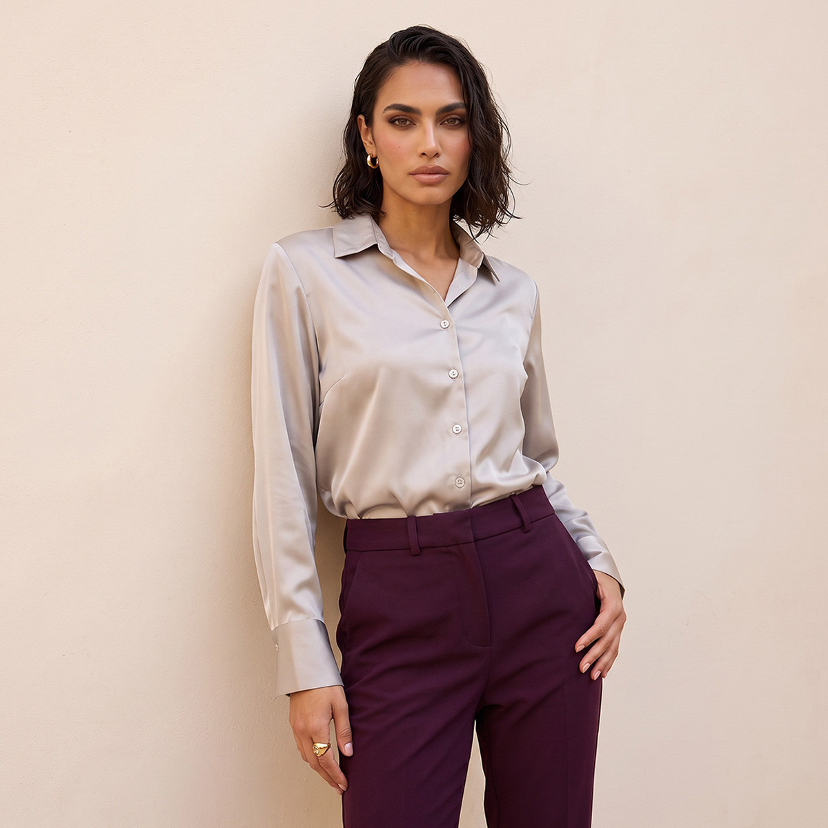 Splash Smart Satin Shirt-women-clothing-shirtsandblouses-shirts-image-1