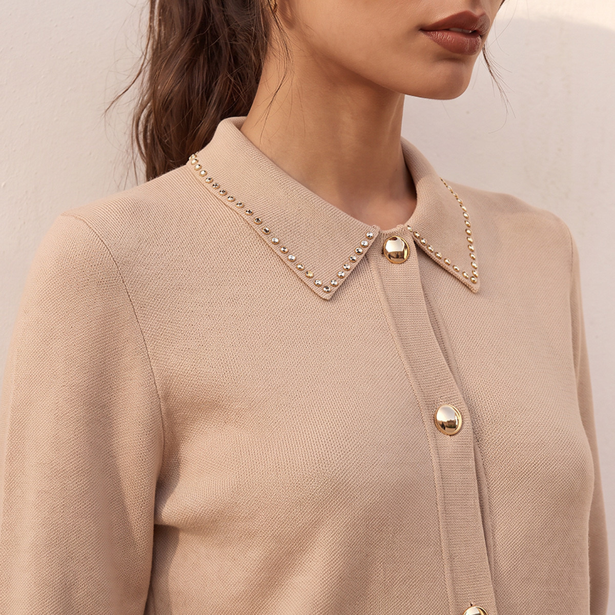 كارديجان مزين بجيوب من سبلاش سمارت-women-winterwear-cardigansandjumpers-cardigans-image-5