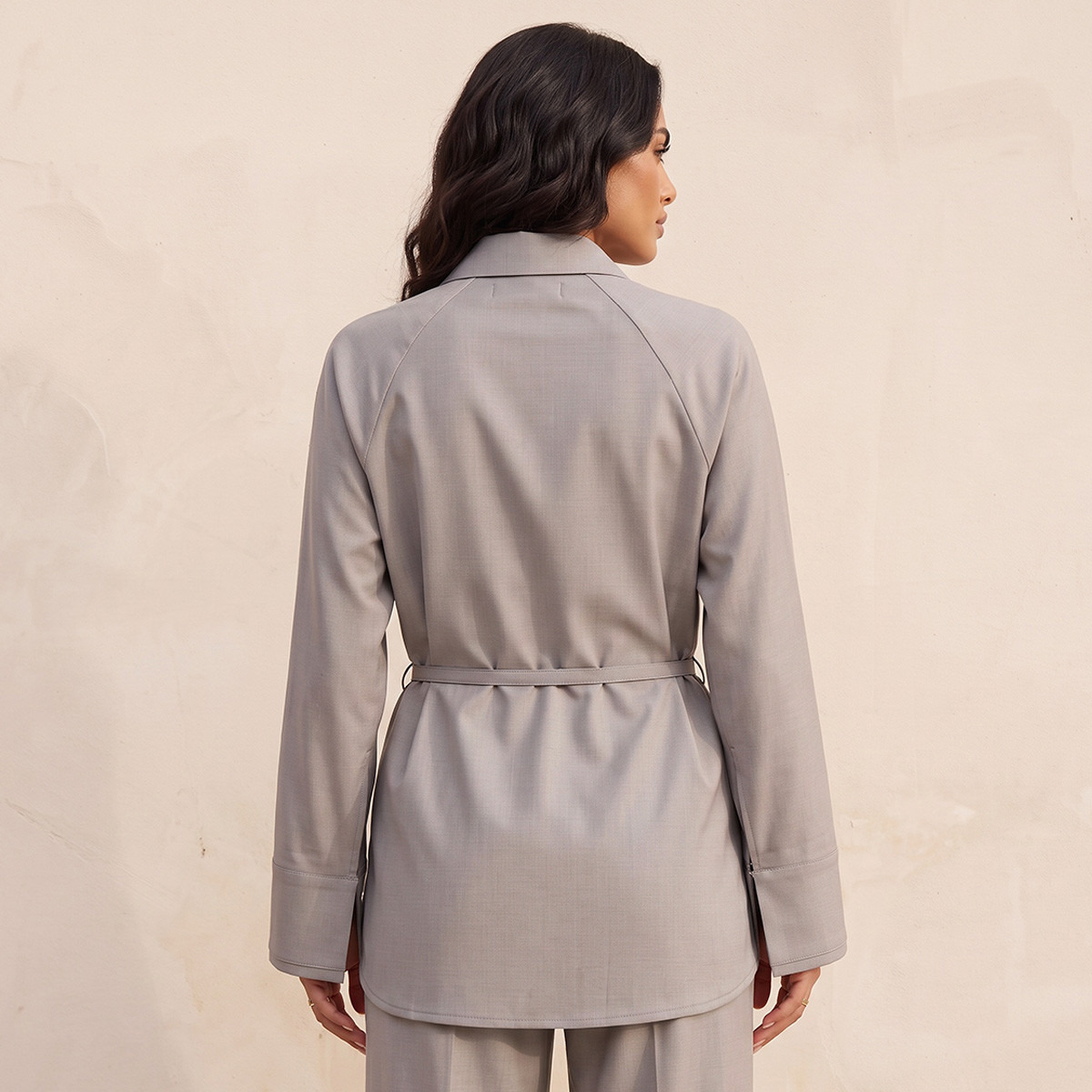 قميص بحزام من سمارت من سبلاش-women-clothing-shirtsandblouses-shirts-image-3