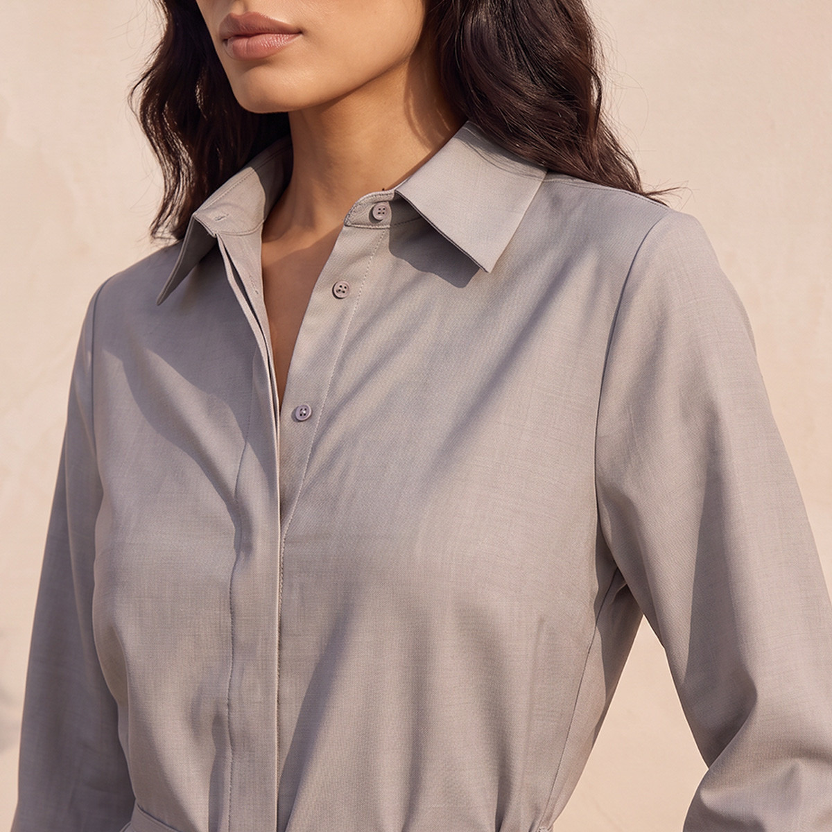 قميص بحزام من سمارت من سبلاش-women-clothing-shirtsandblouses-shirts-image-5