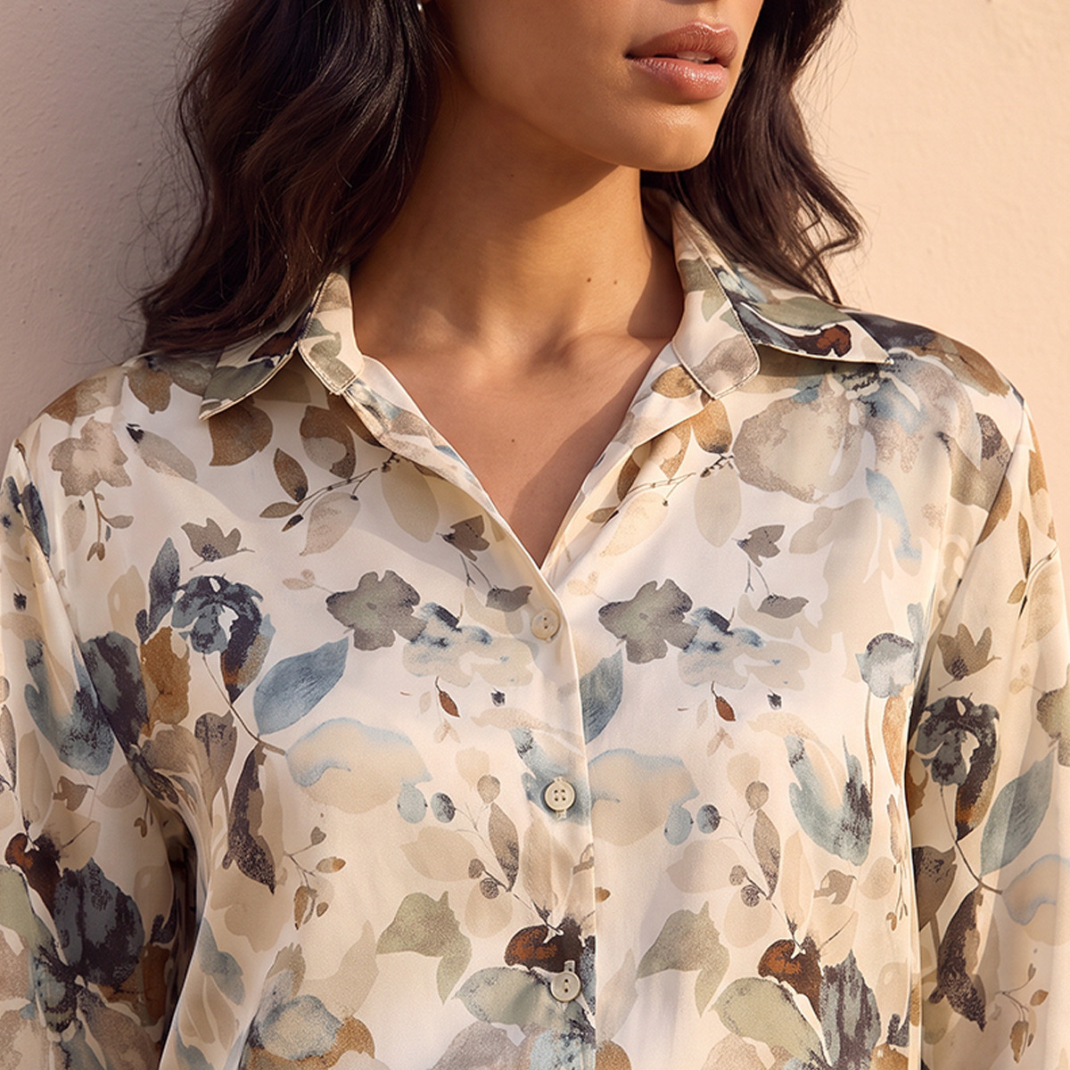 Splash Smart Satin Shirt with Floral Print-women-clothing-shirtsandblouses-shirts-image-4