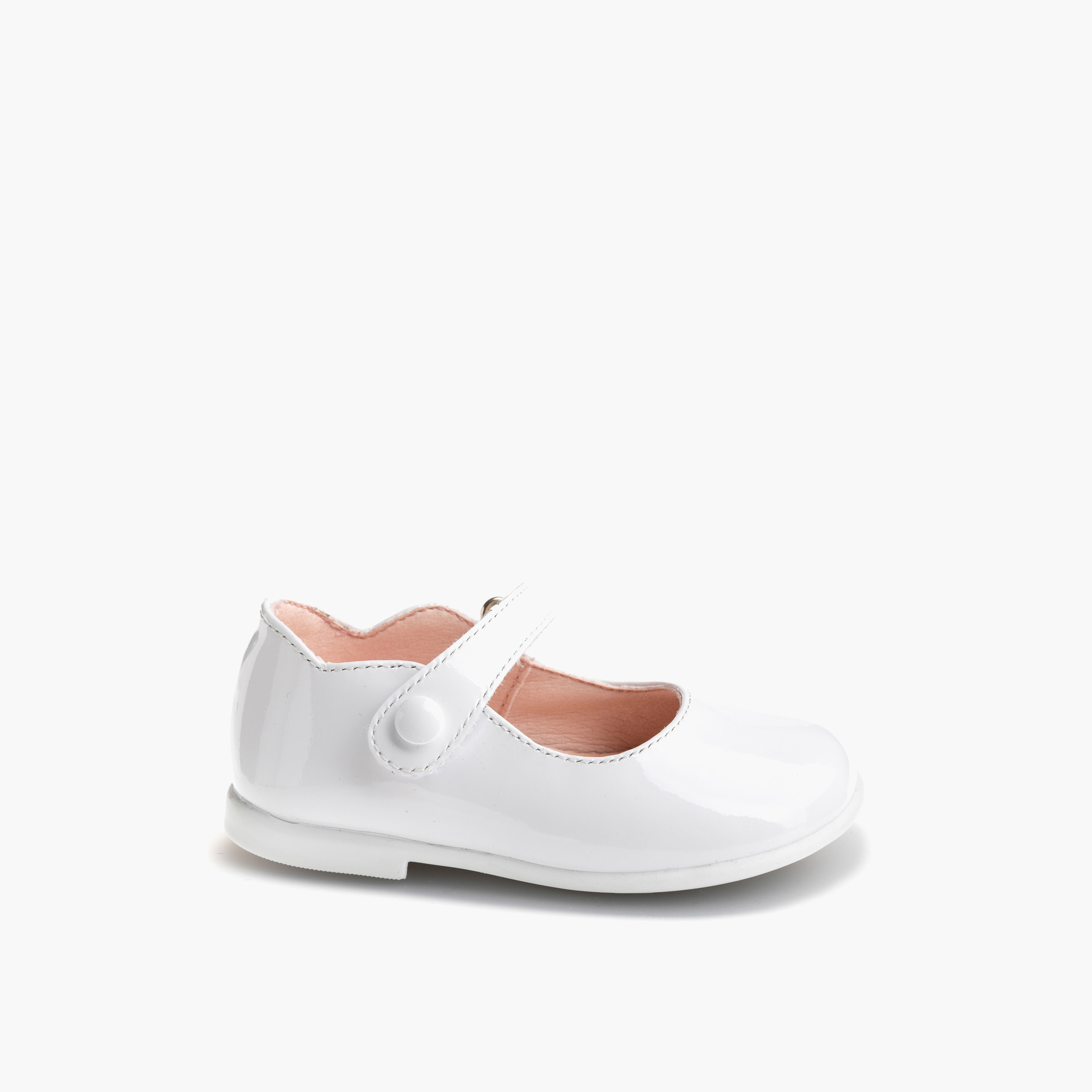 Pablosky Girls' Solid Mary Jane Shoes with Hook and Loop Closure-baby-girls-shoes-closedshoes-image-1