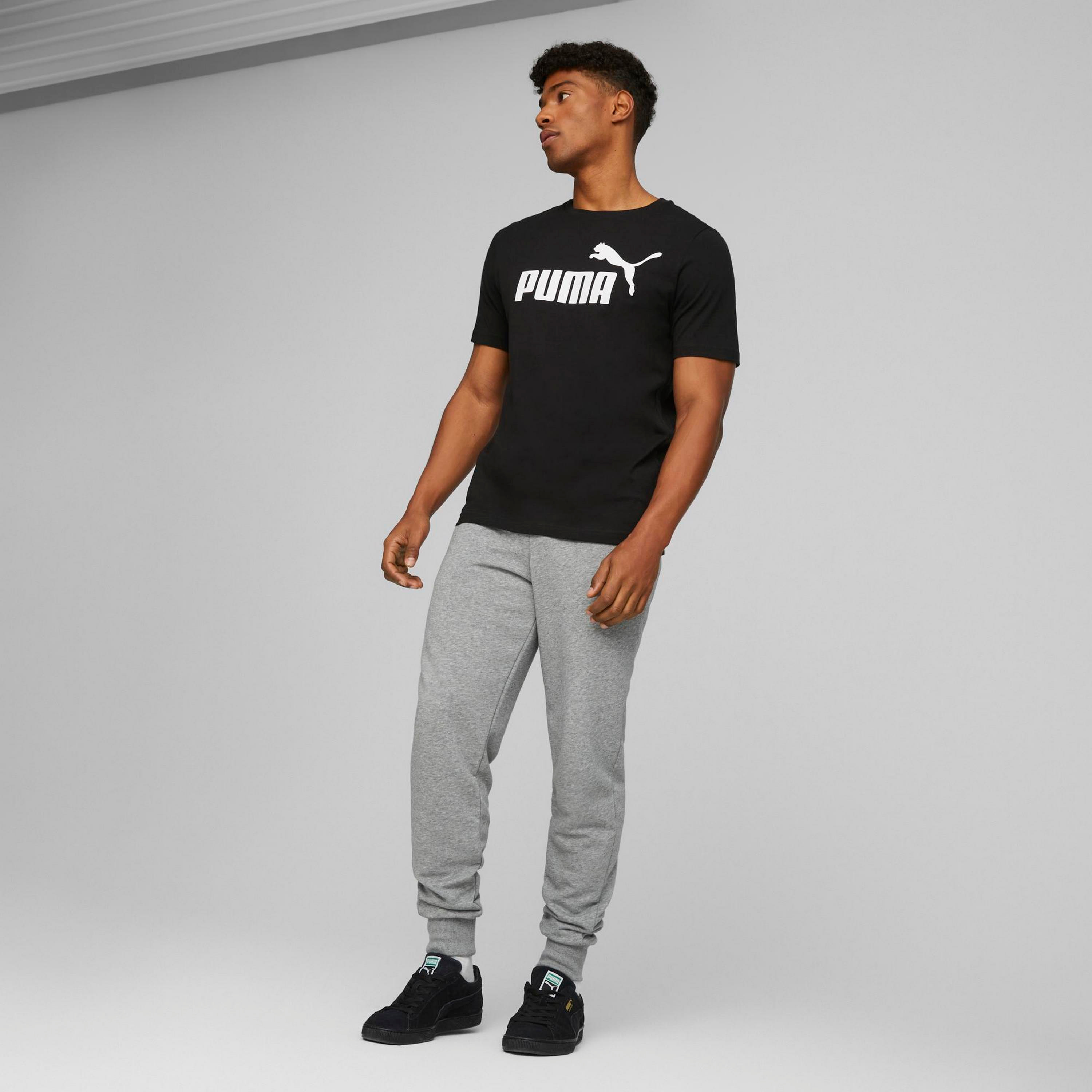 Puma ESS Logo Men's Tee 586666 | OE-men-clothing-sportswearandactivewear-tshirtsandpolos-image-2
