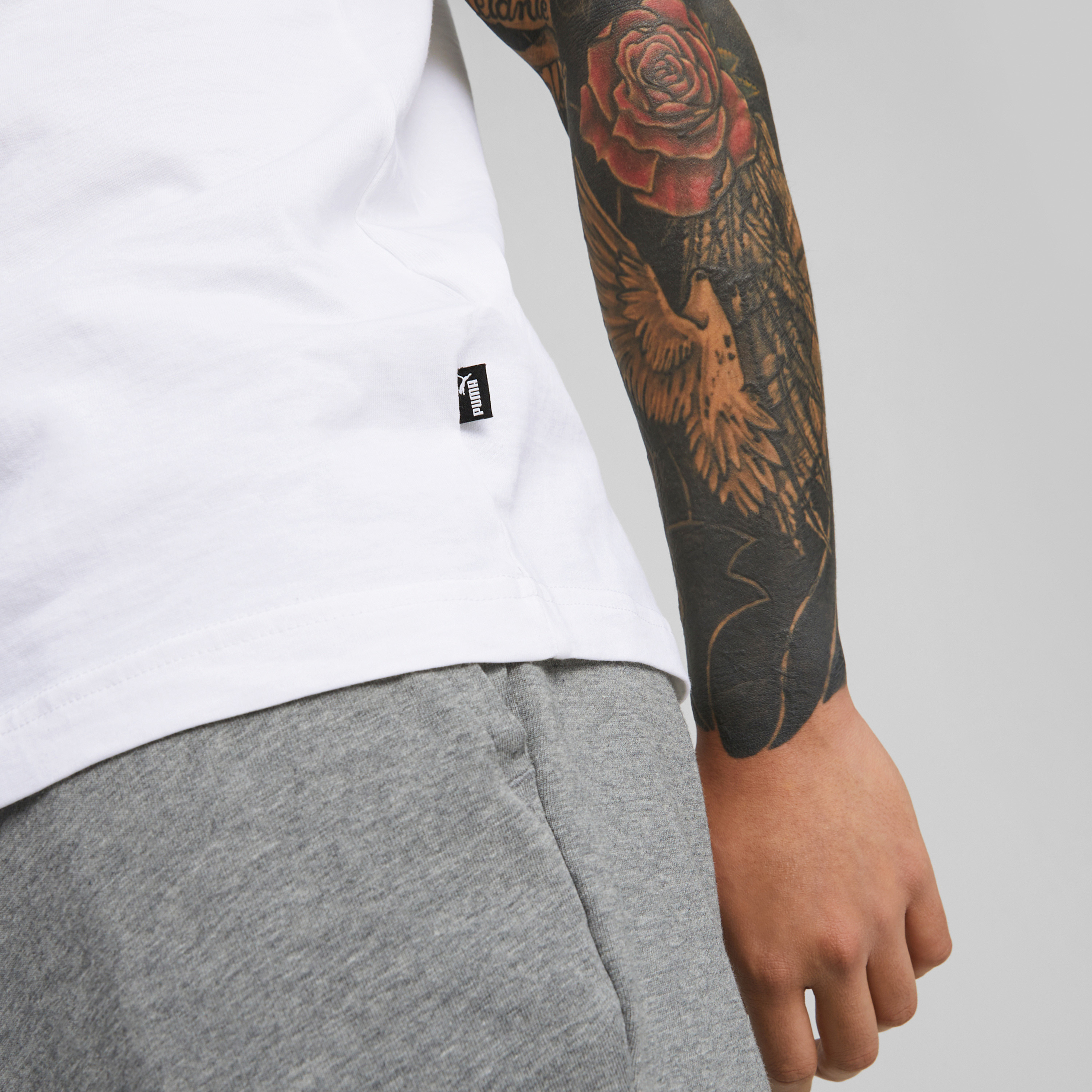 Puma ESS Logo Men's Tee 586666 | OE-men-clothing-sportswearandactivewear-tshirtsandpolos-image-14