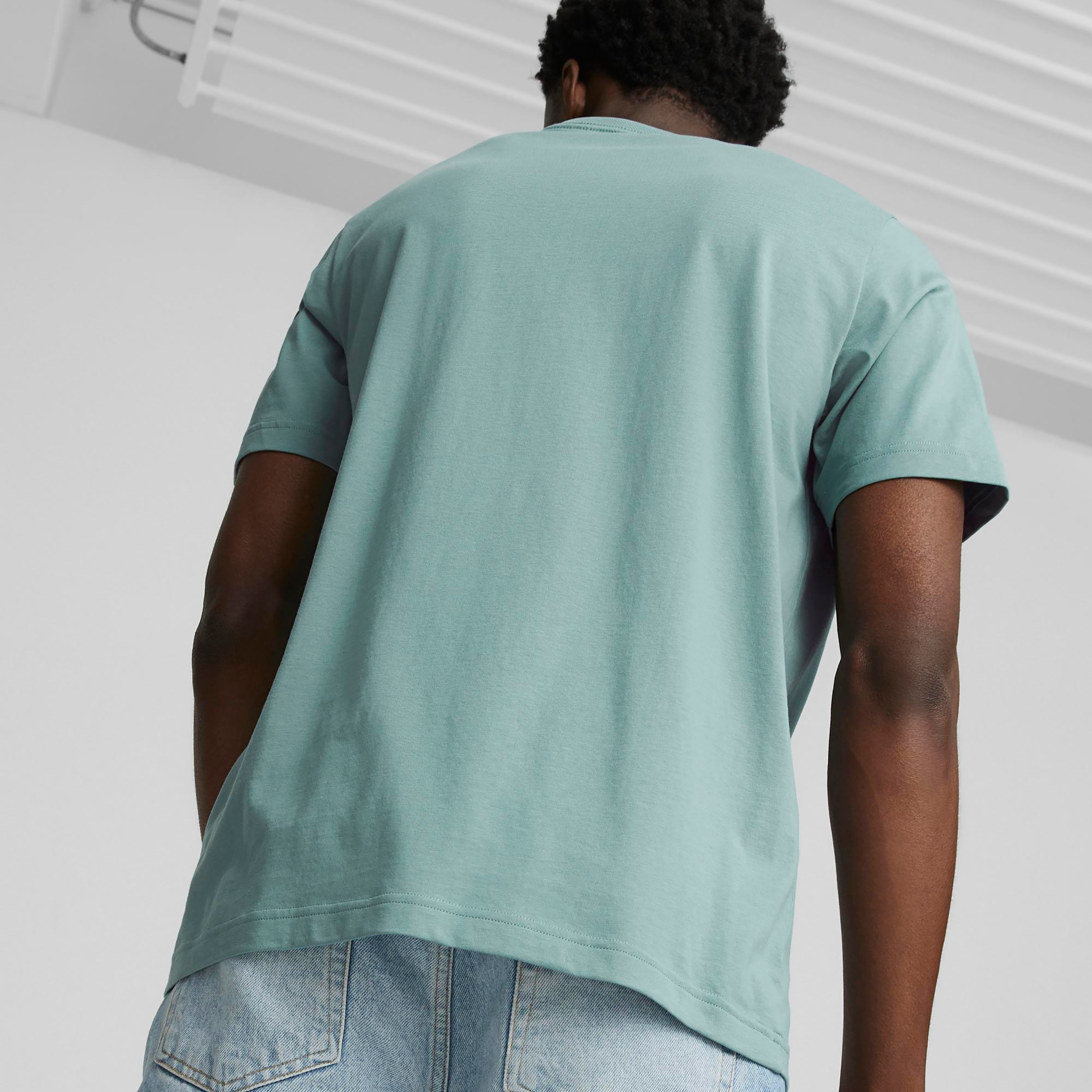 Puma ESS Logo Men's Tee 586667 | OE-men-clothing-sportswearandactivewear-tshirtsandpolos-image-4