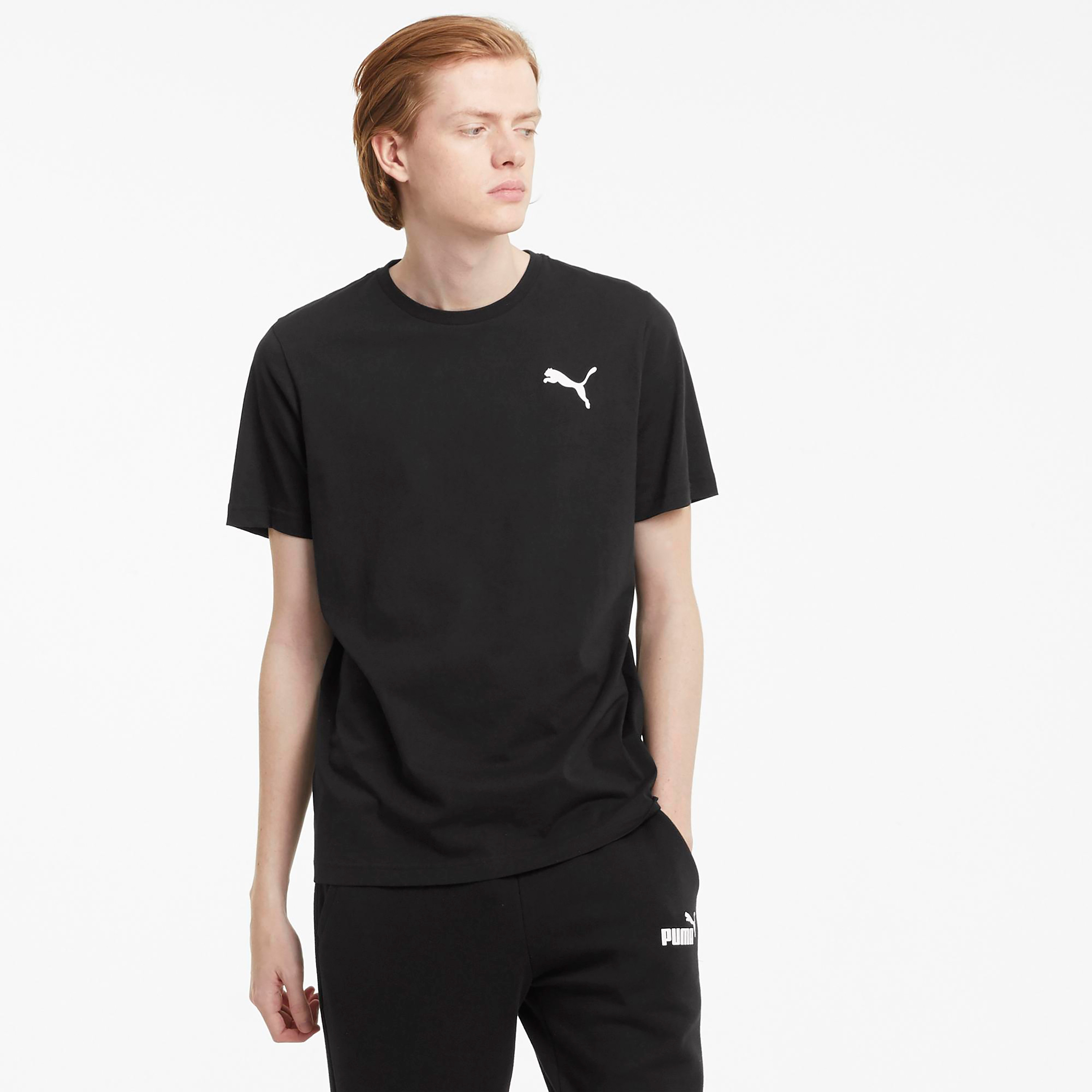 تيشيرت بشعار صغير إي اس اس للرجال من بوما 58666851 | OE-men-clothing-sportswearandactivewear-tshirtsandpolos-image-1