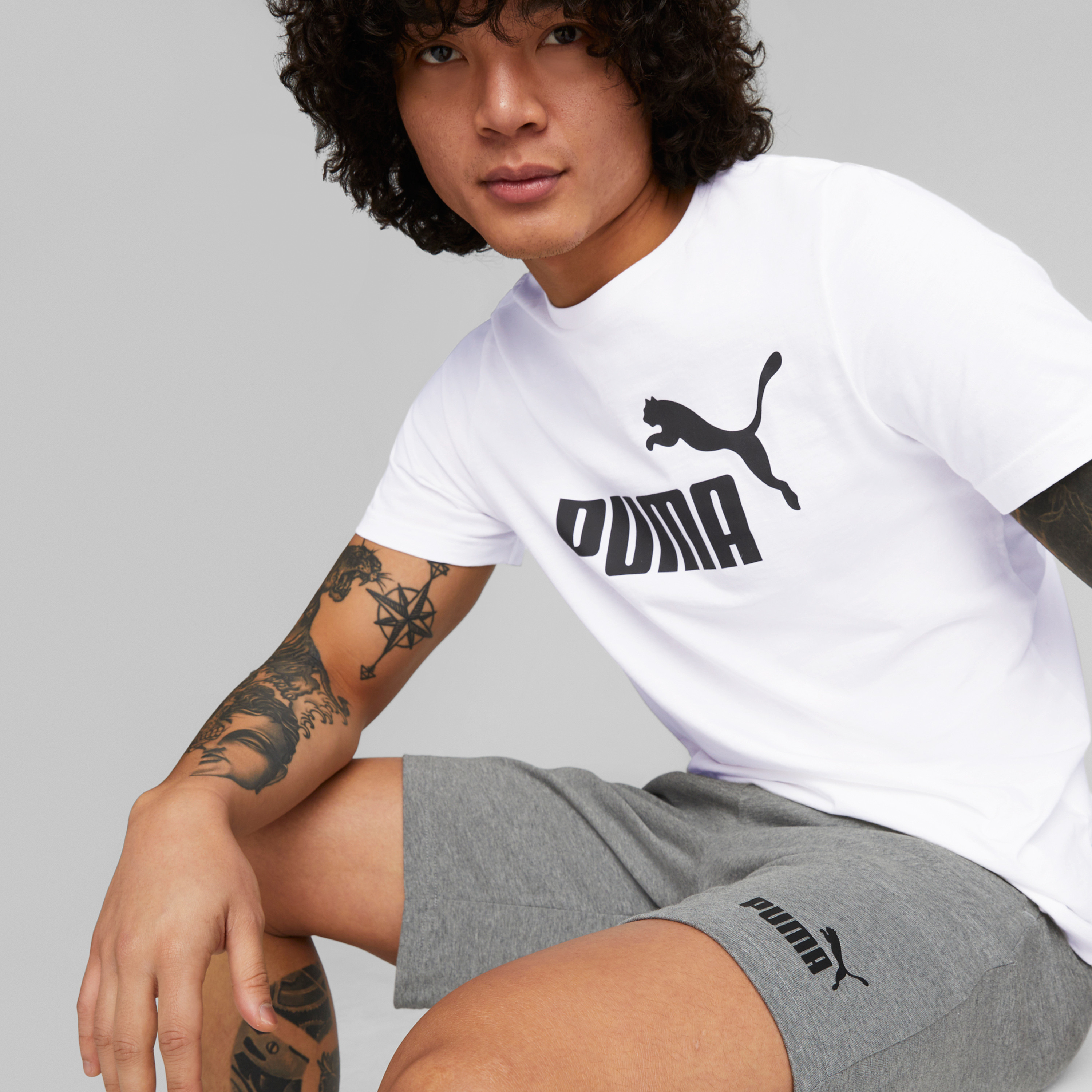 بوما شورت جيرسي ايسنشالز للرجال 586706 |OE-men-clothing-shorts-image-4