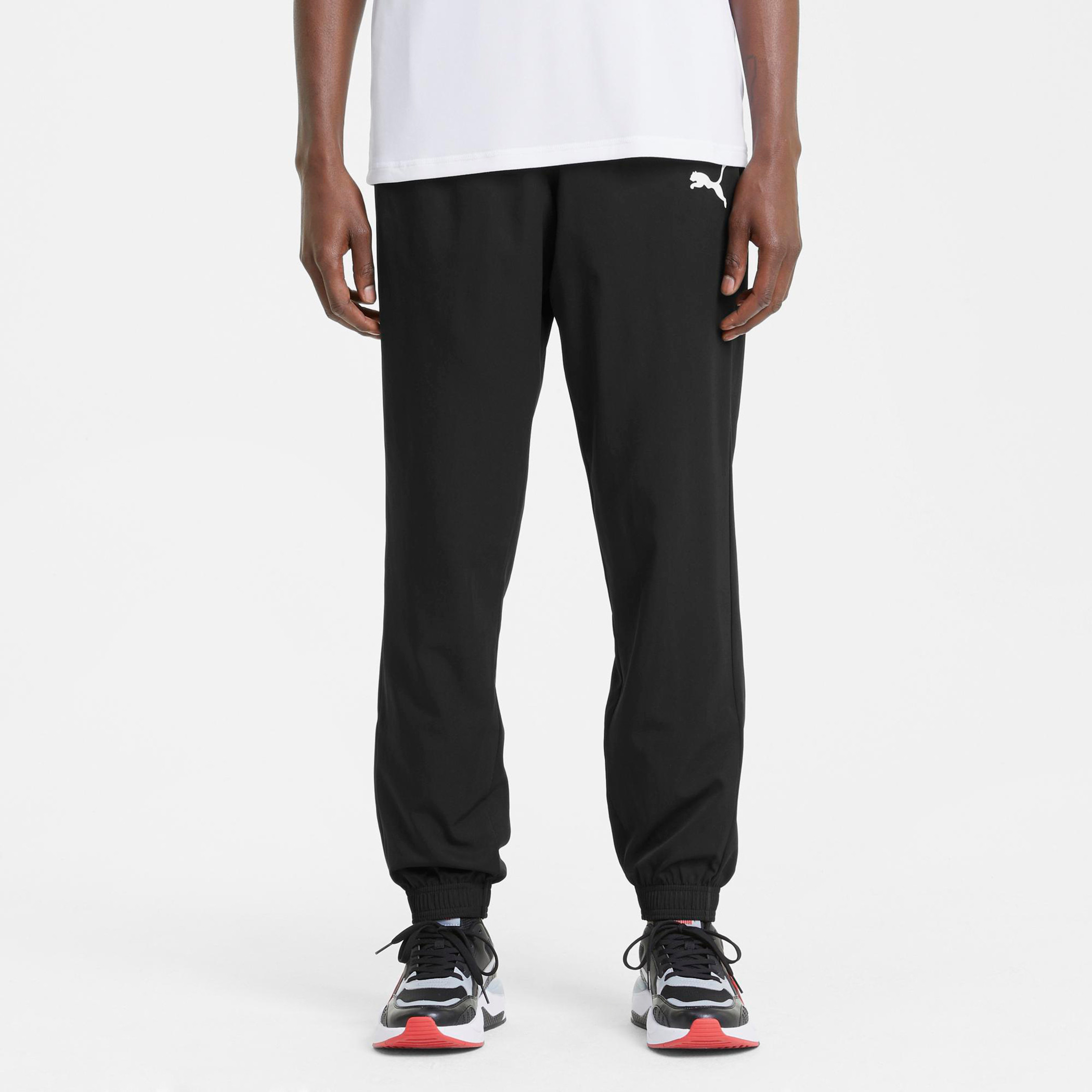 Puma Active  Men Logo Woven Pants 58673301-men-clothing-sportswearandactivewear-bottoms-image-1
