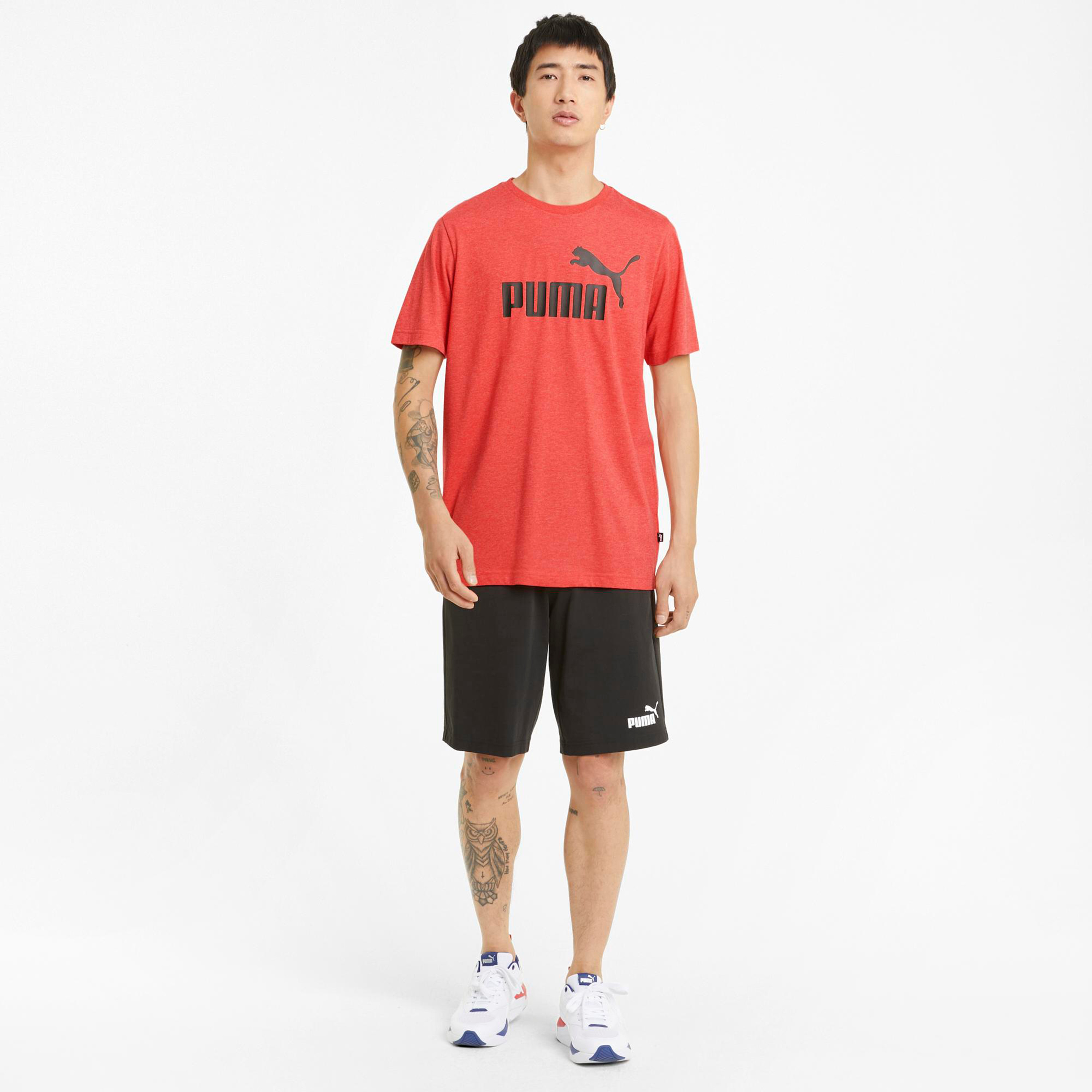 تيشيرت ESS هيذر للرجال من بوما 58673611 | OE-men-clothing-sportswearandactivewear-tshirtsandpolos-image-2