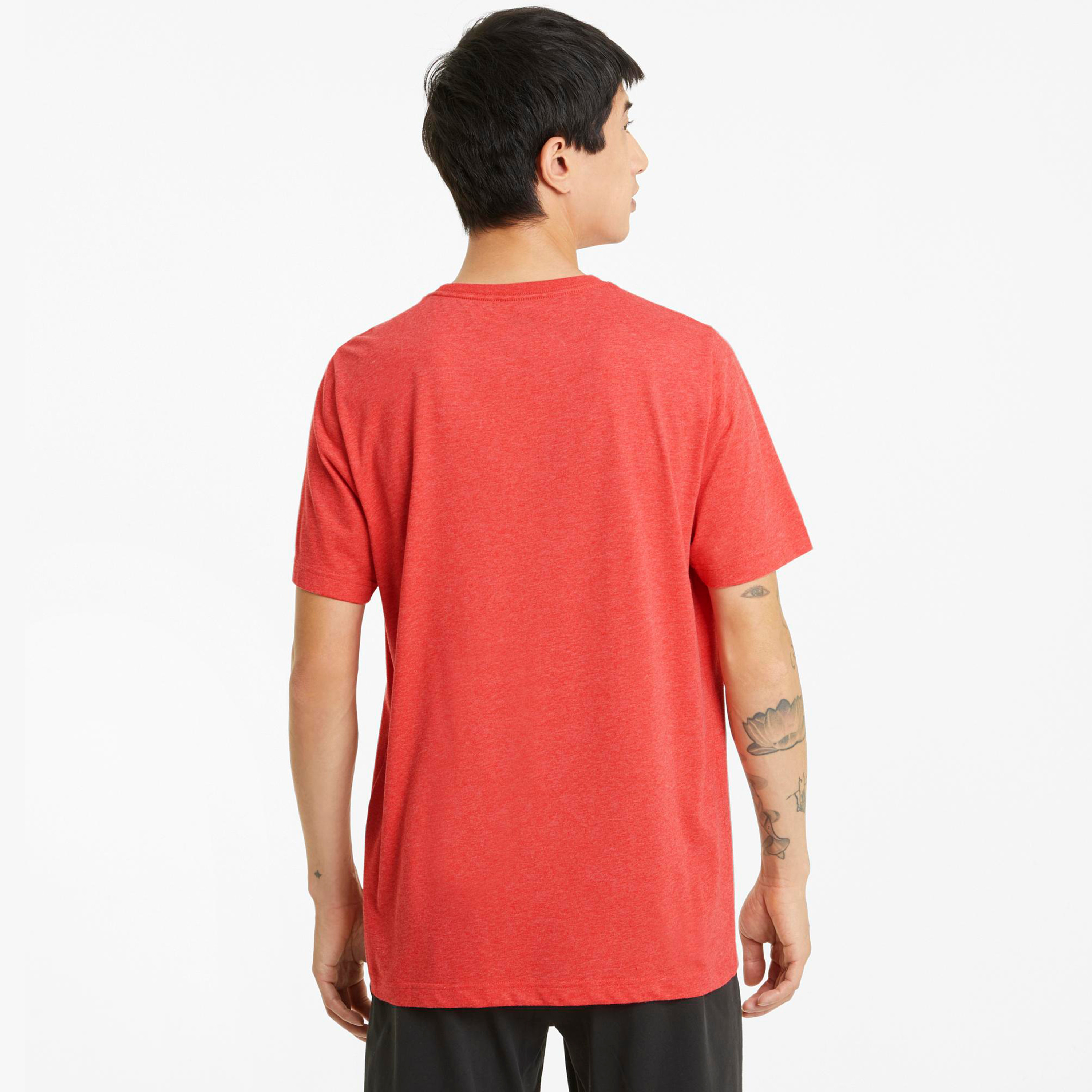 تيشيرت ESS هيذر للرجال من بوما 58673611 | OE-men-clothing-sportswearandactivewear-tshirtsandpolos-image-3
