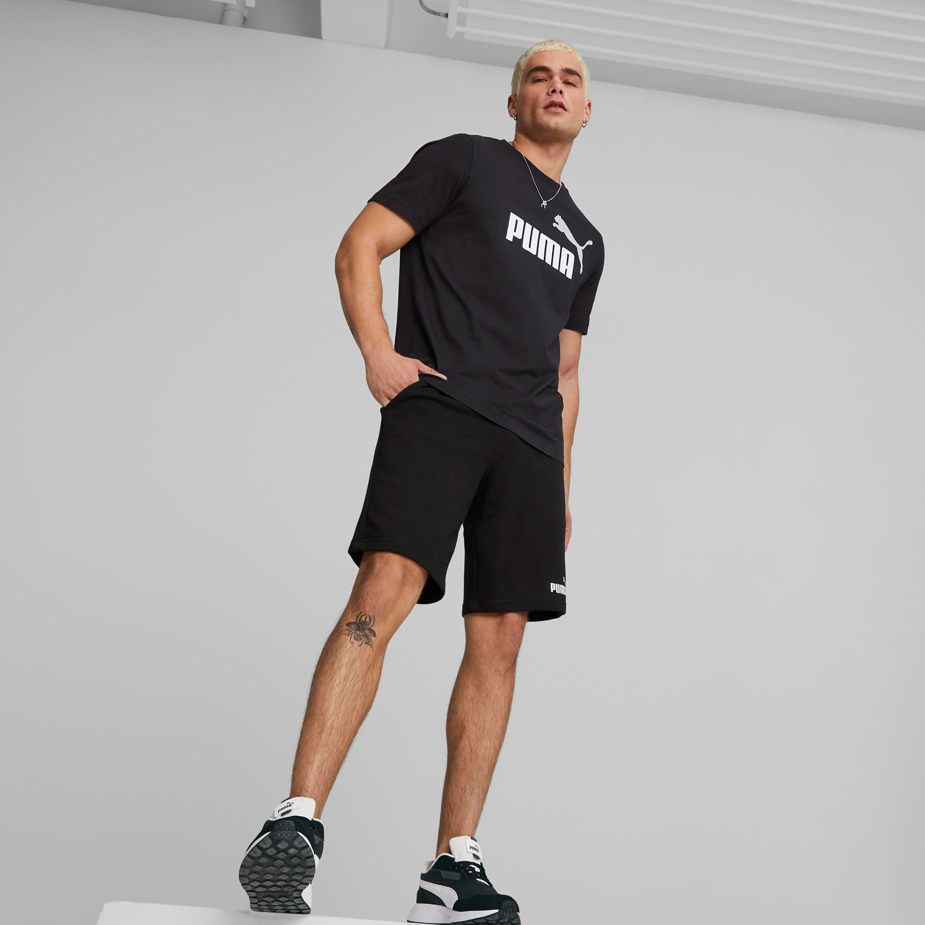 Puma Essential 2 Col Shorts 10" Men Shorts | 586766-men-clothing-bottoms-shorts-image-2