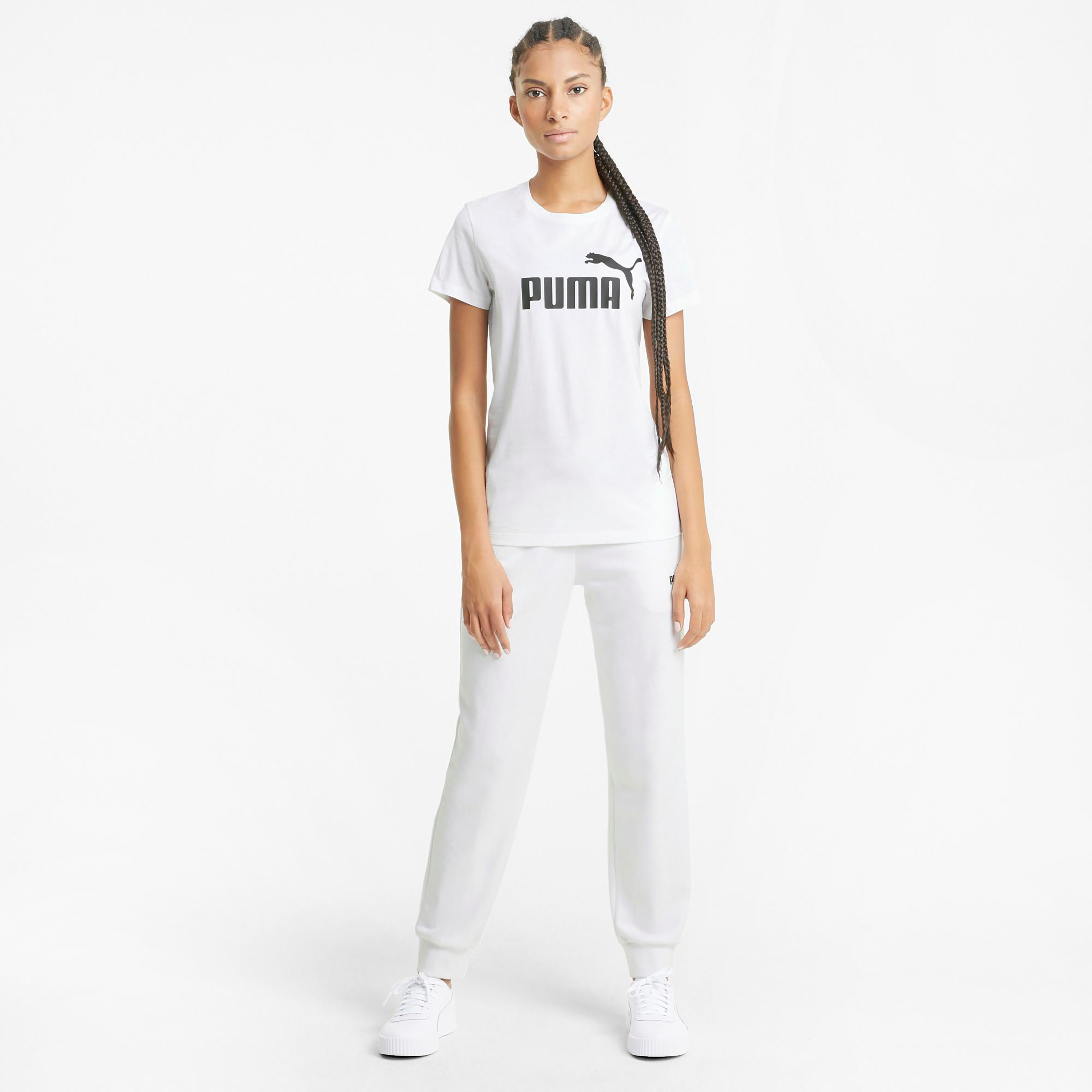 Puma ESS Logo Women T-Shirt 58677402-women-clothing-tshirts-image-5