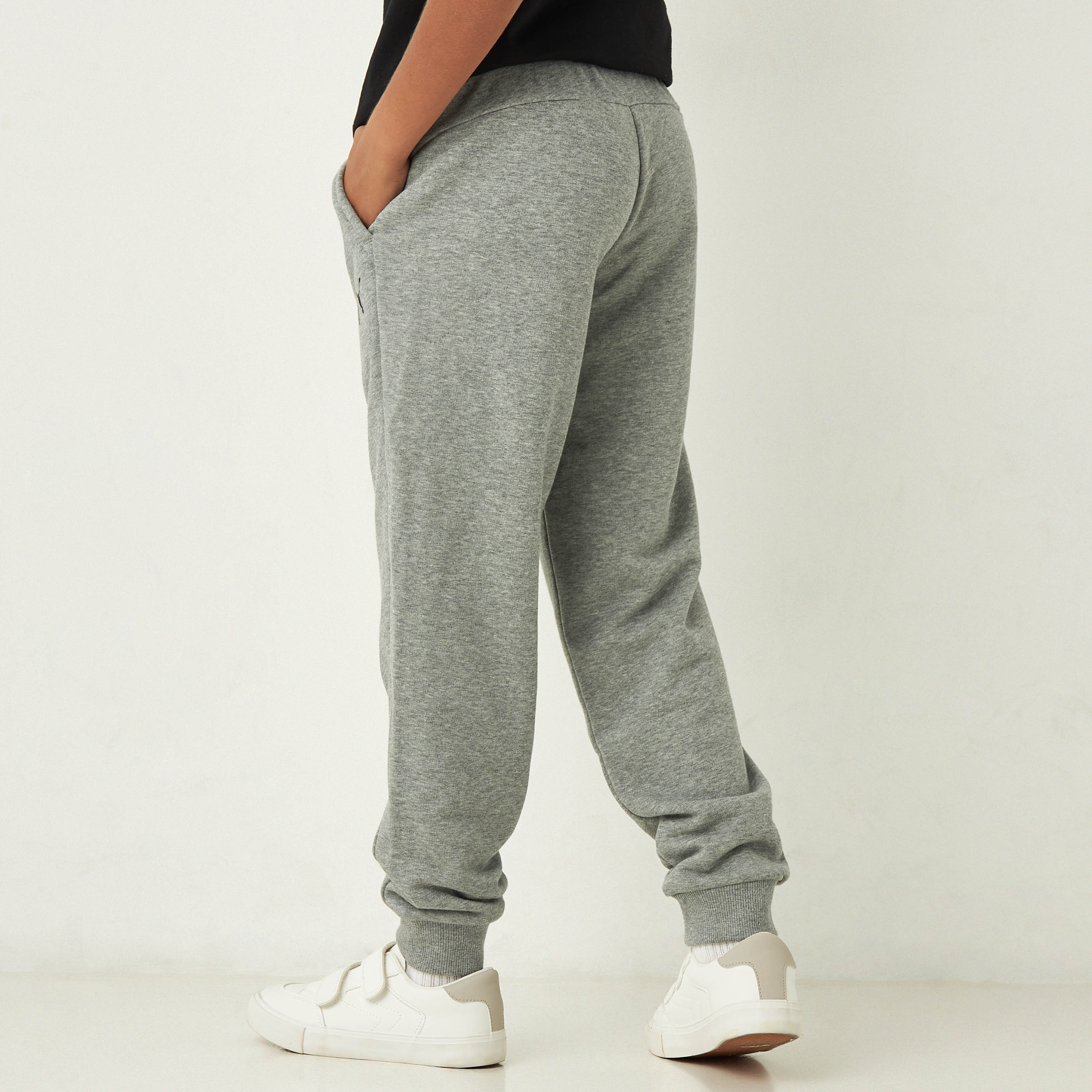 PUMA Printed Joggers with Pockets and Elasticated Waistband-boys-clothing-sportswear-bottoms-image-3