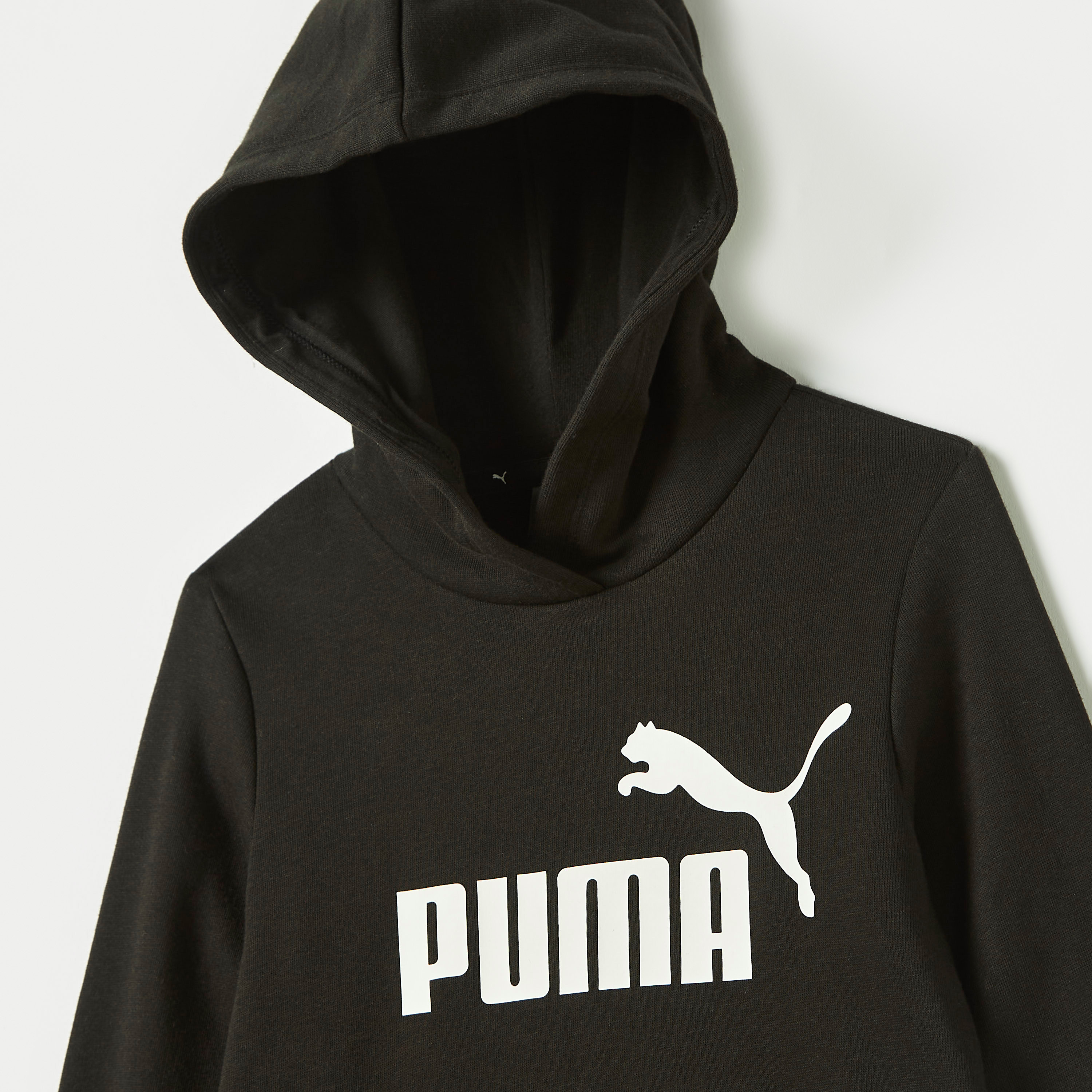 هودي بجيب كنغر وطبعات شعار من بوما-girls-clothing-sweatshirts-image-2