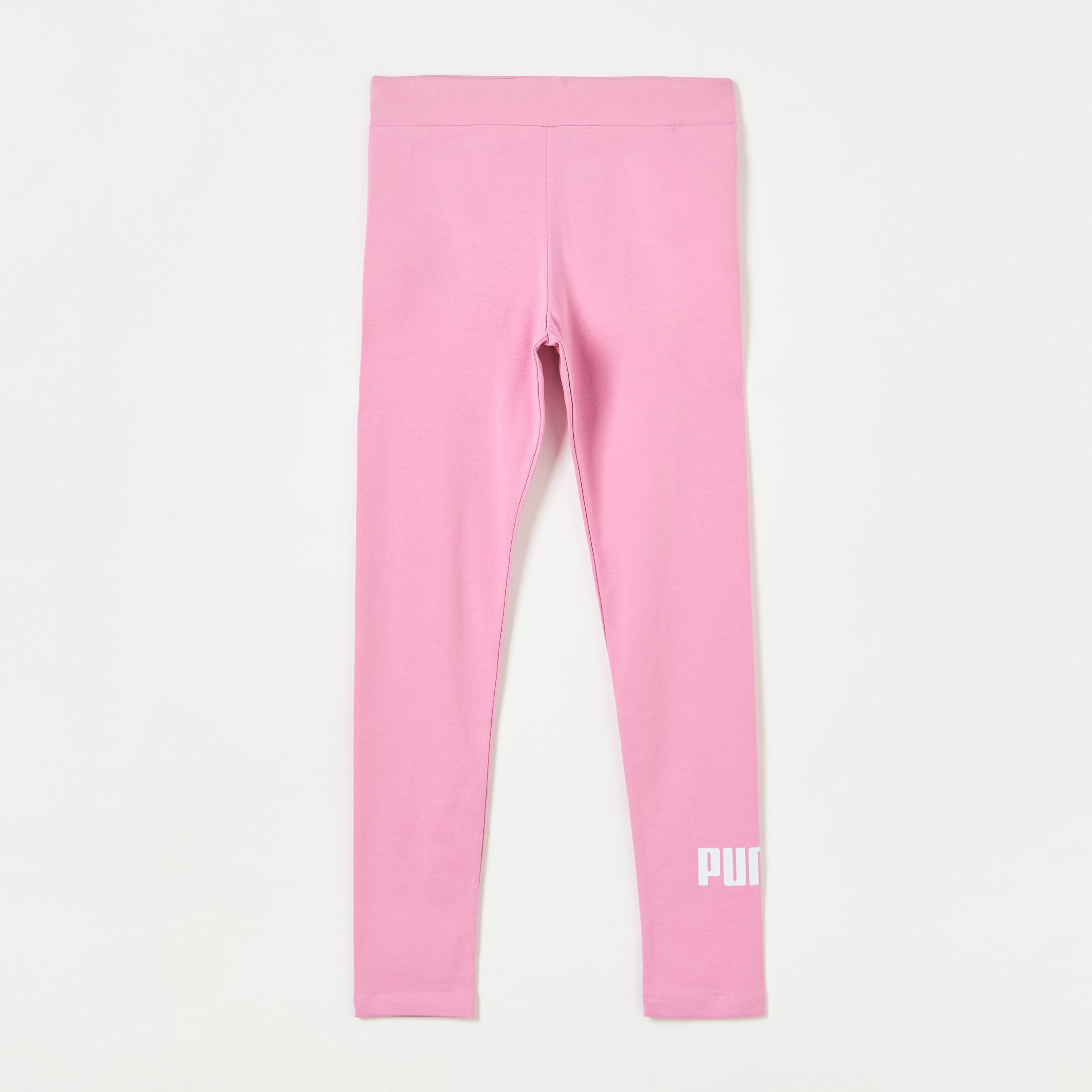 Puma Logo Print Leggings-girls-clothing-bottoms-leggings-image-1