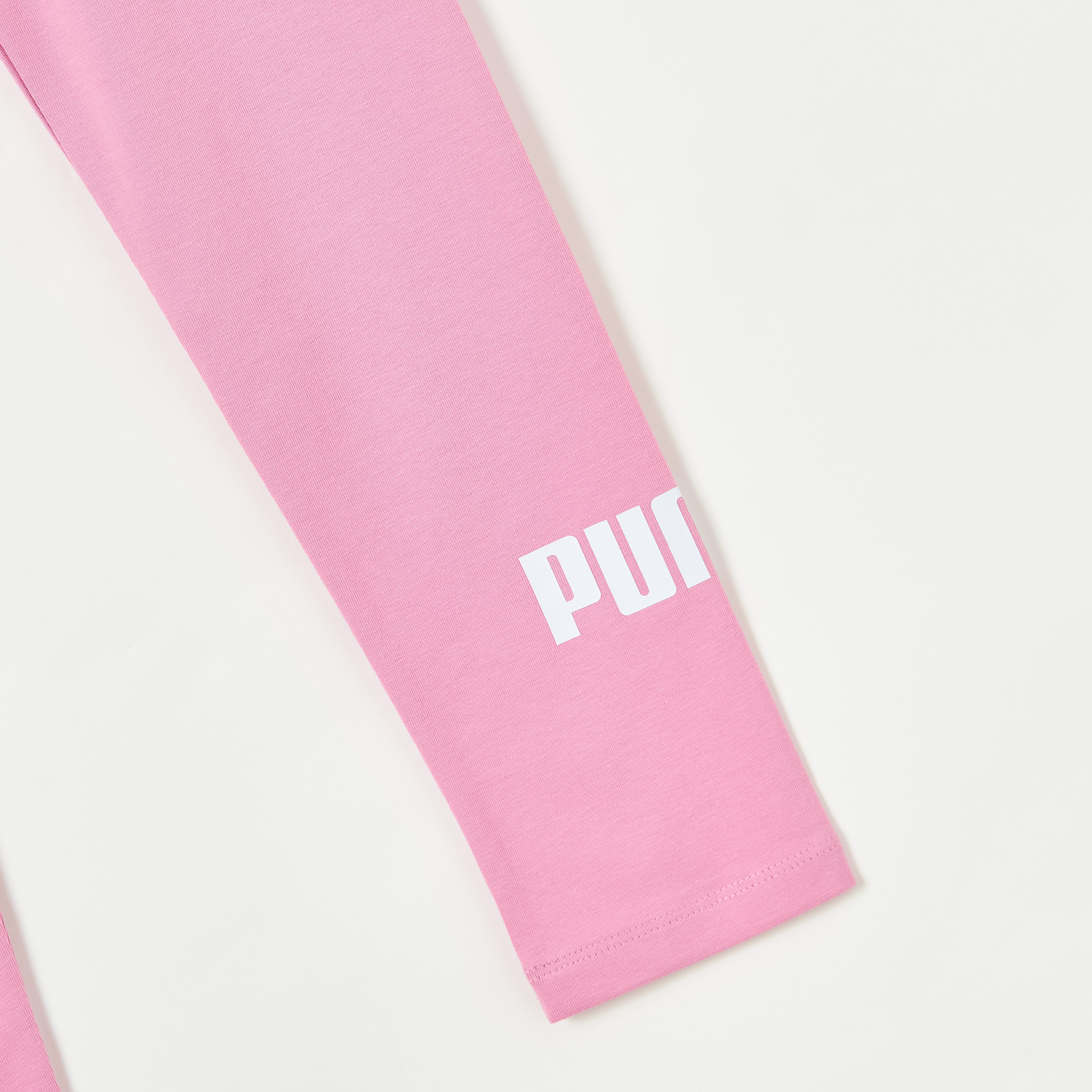 Puma Logo Print Leggings-girls-clothing-bottoms-leggings-image-4