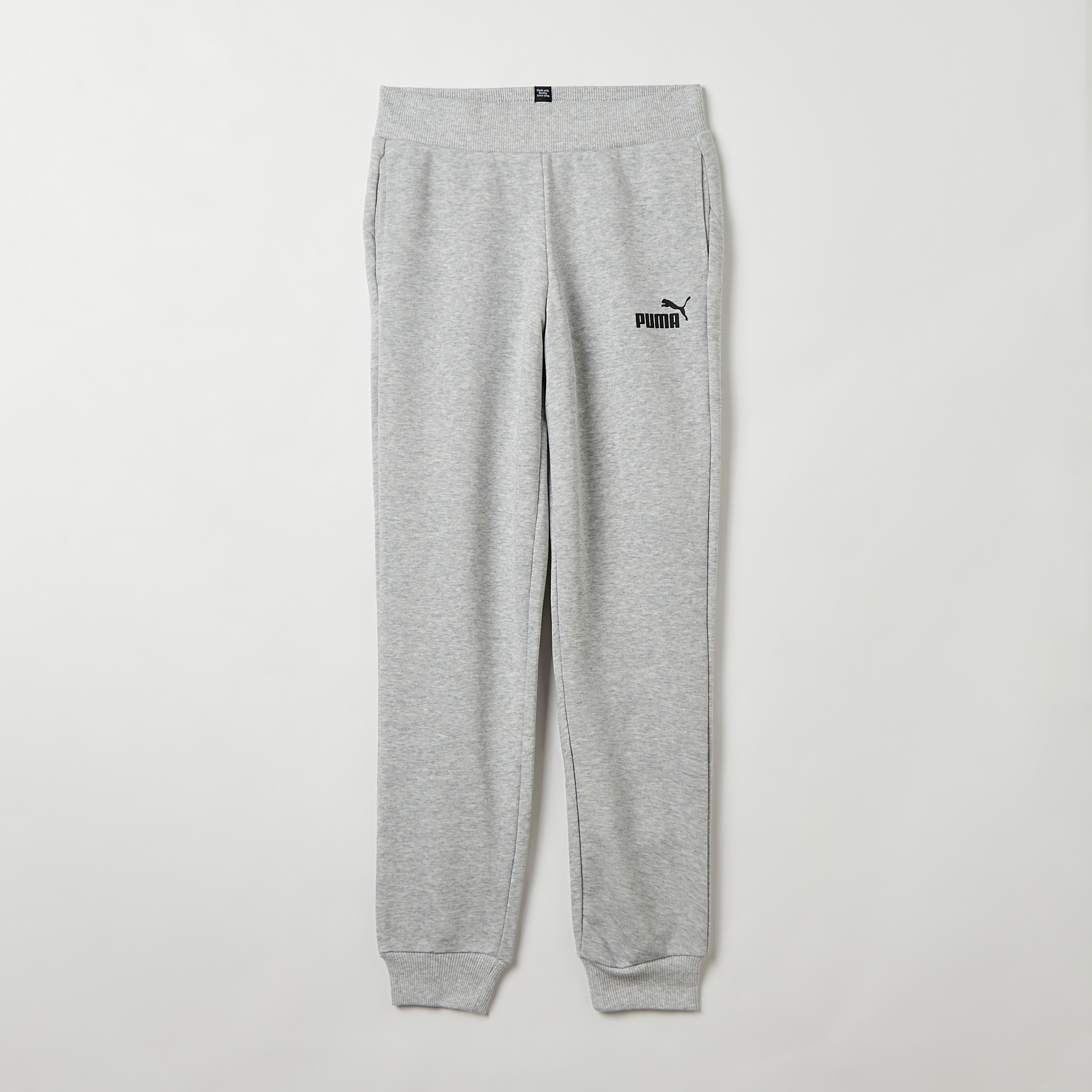 Buy PUMA Solid Joggers with Elasticated Waistband and Pockets Online for Girls Centrepoint UAE