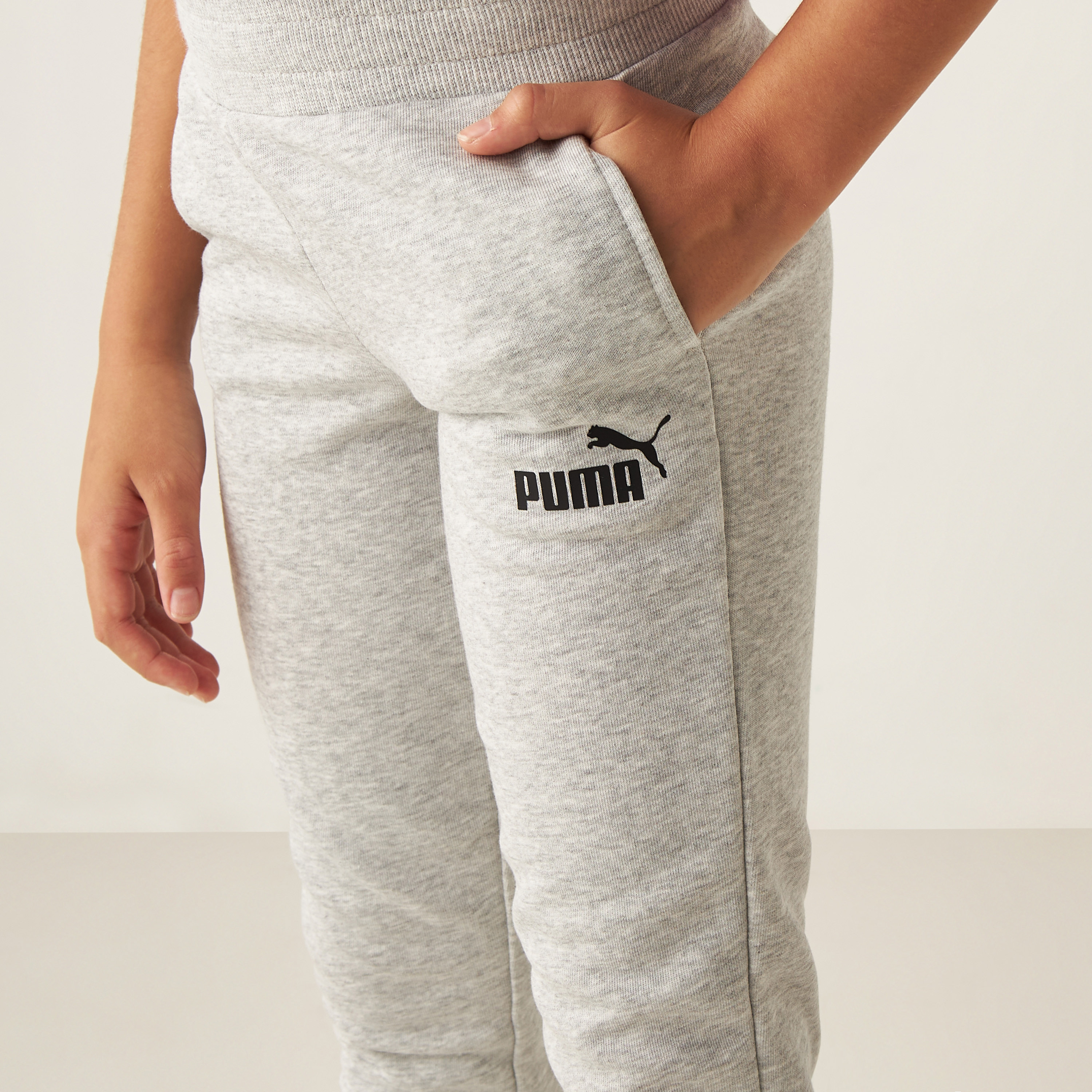 Girls puma joggers sale