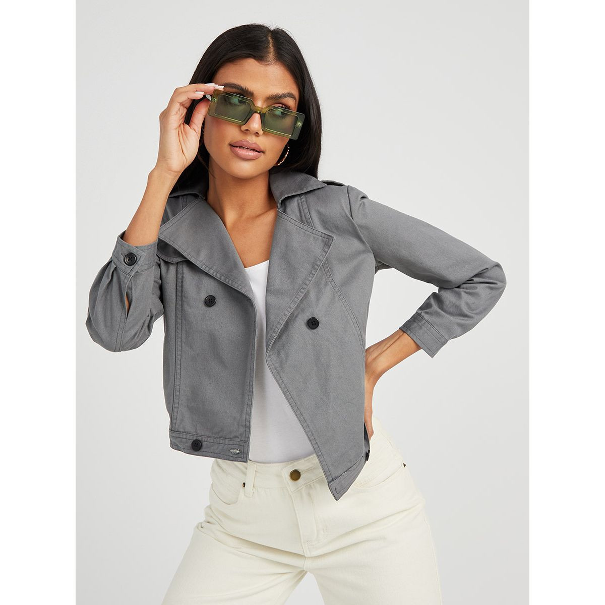 جاكيت قصير بأزرار من ستايلي-women-winterwear-coatsandjackets-jackets-image-3
