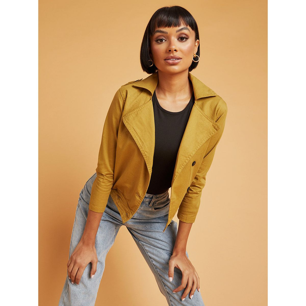 جاكيت قصير بأزرار من ستايلي-women-winterwear-coatsandjackets-jackets-image-1