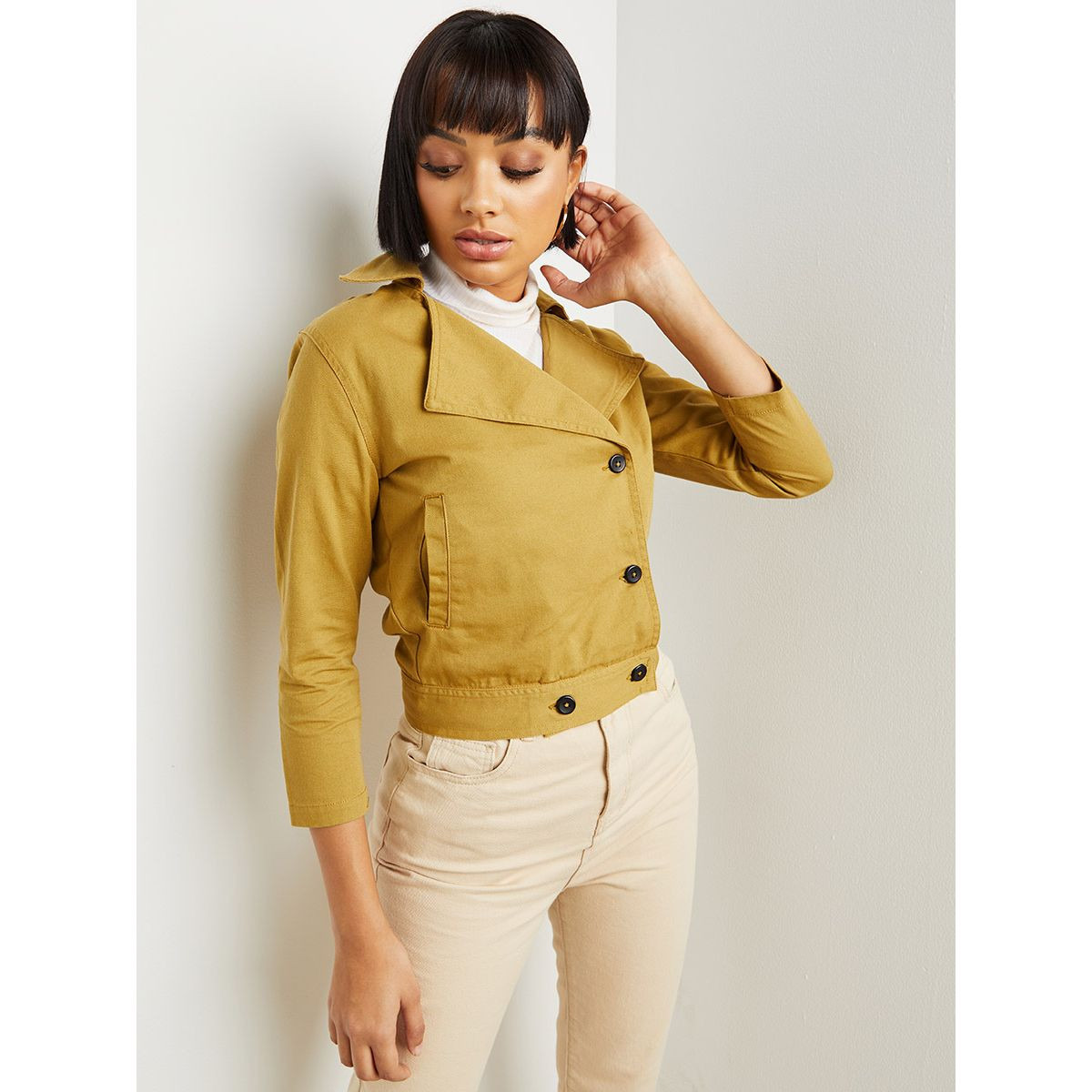 جاكيت قصير بأزرار من ستايلي-women-winterwear-coatsandjackets-jackets-image-5