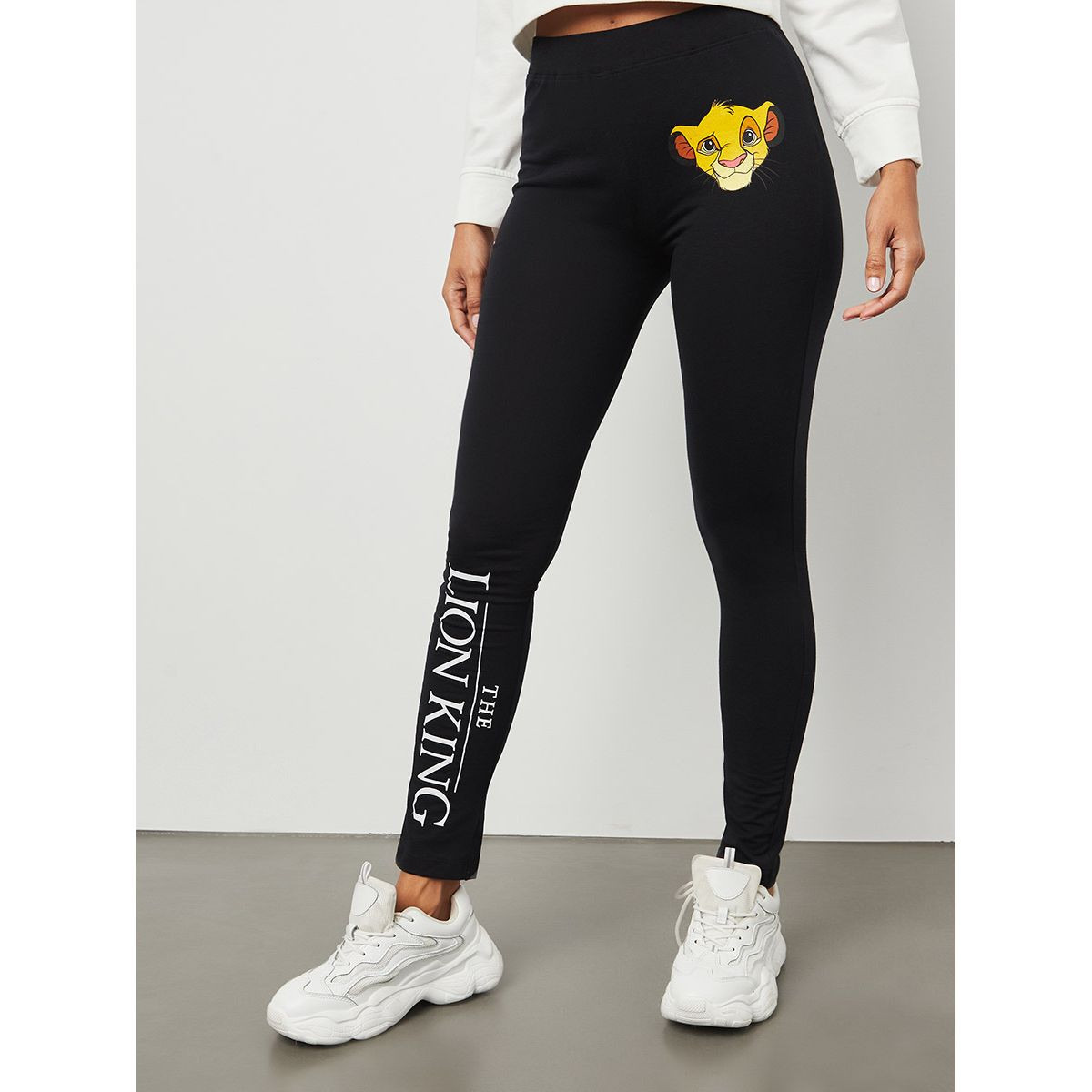 Styli Disney Lion King Graphic Print Legging-women-clothing-bottoms-leggings-image-1