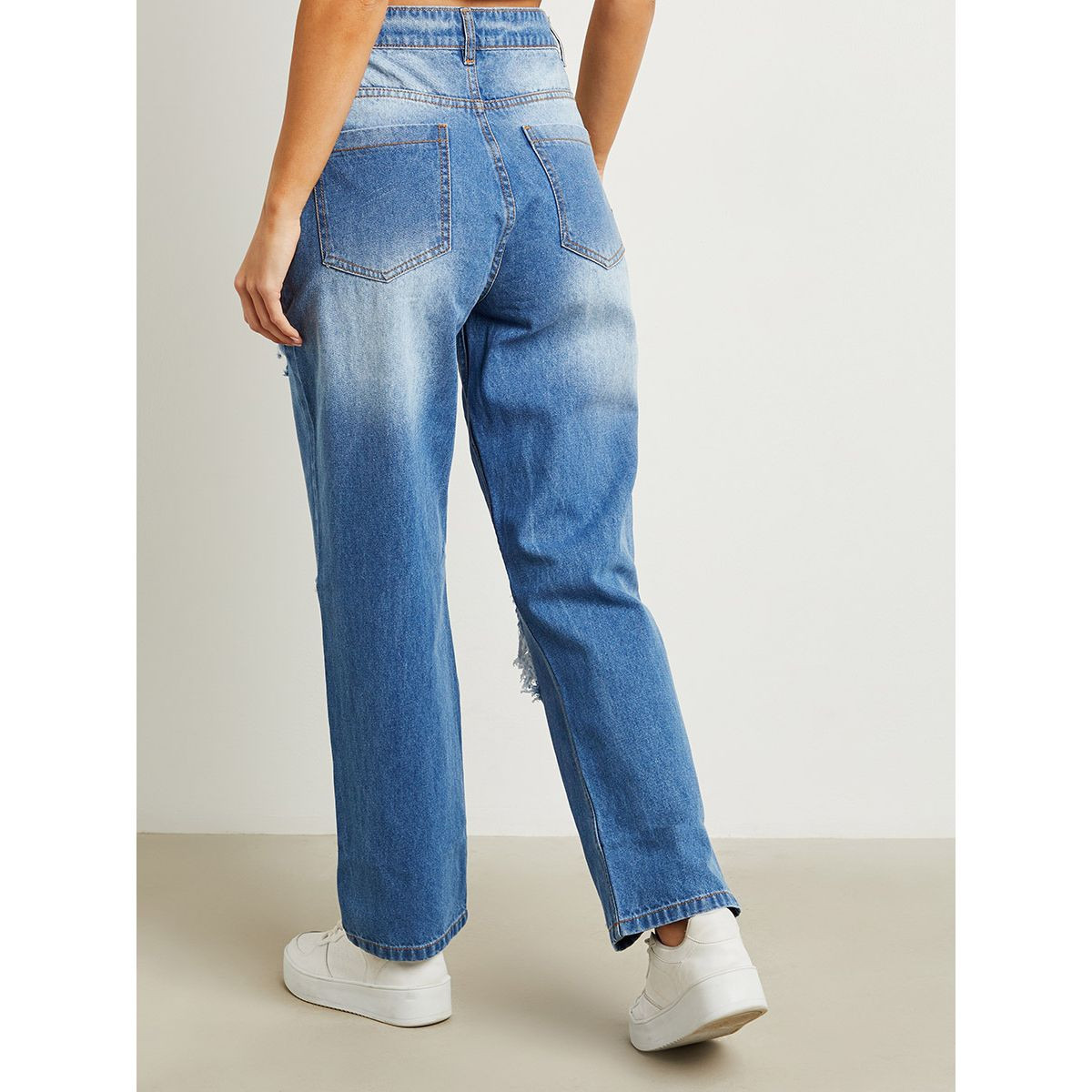 Styli Distressed High Waist Mom Jeans-women-clothing-bottoms-jeans-image-3