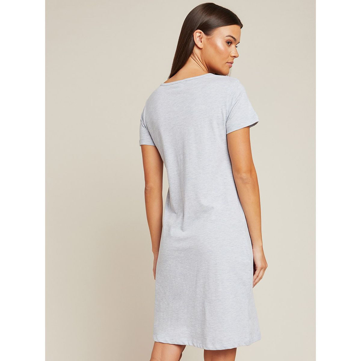قميص نوم قطن مزين بطبعات من ستايلي-women-clothing-nightwear-nighties-image-4
