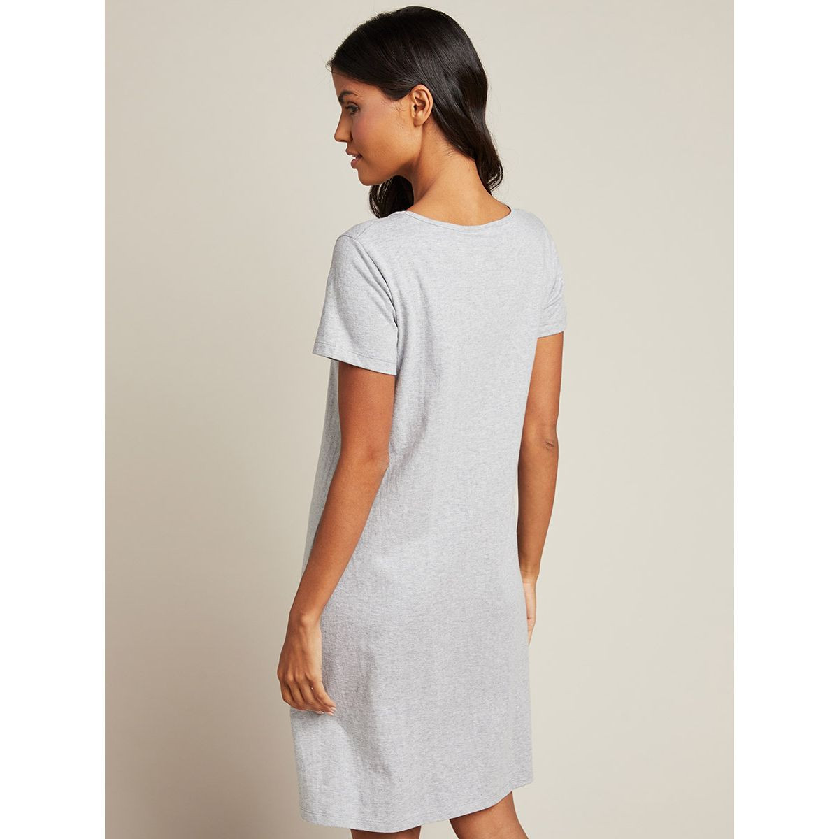 فستان قطن بنمط تيشيرت من ستايلي-women-clothing-nightwear-nighties-image-5