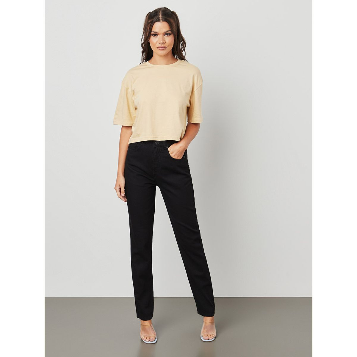 Styli High Waist Mom Jeans-women-clothing-bottoms-jeans-image-2