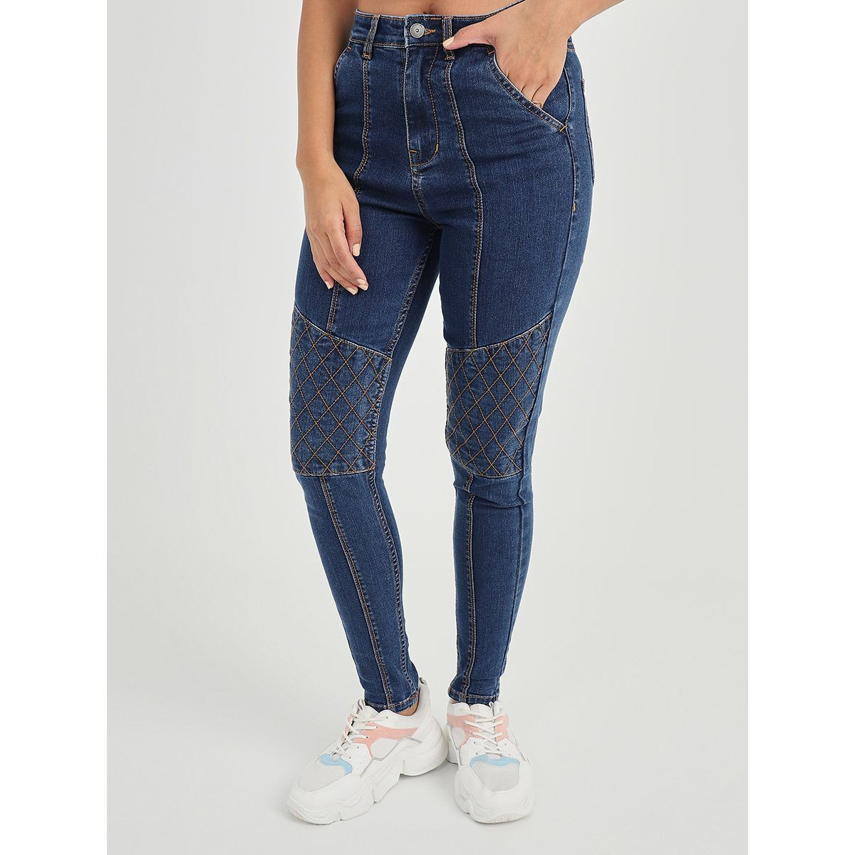 جينز بخصر عالي من ستايلي-women-clothing-bottoms-jeans-image-1