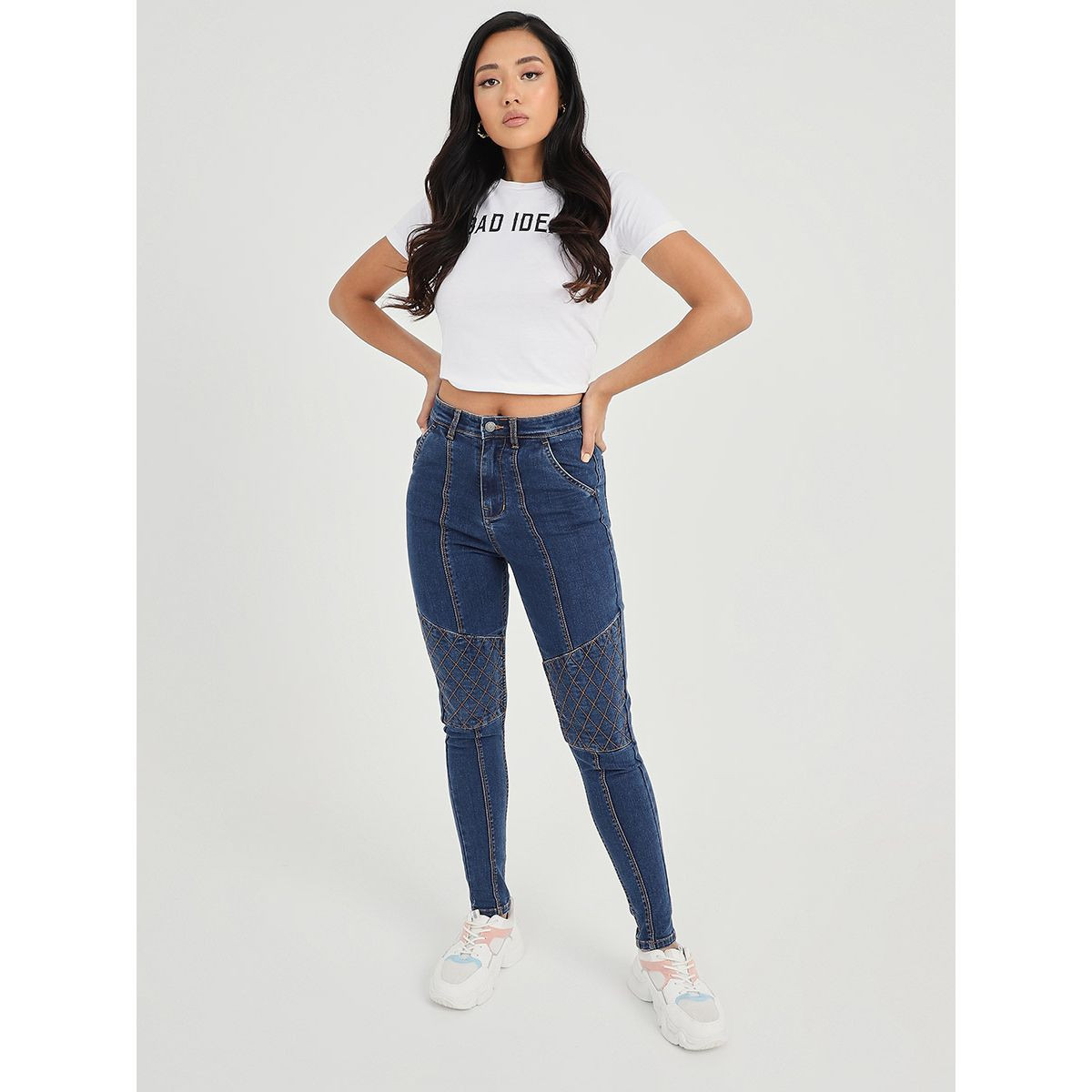 جينز بخصر عالي من ستايلي-women-clothing-bottoms-jeans-image-2