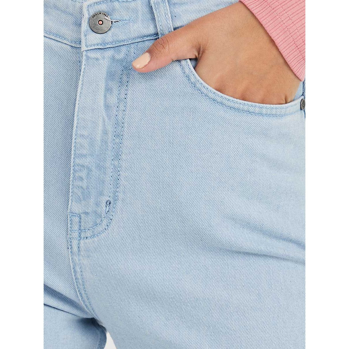 جينز بأرجل واسعة وبخصر عالي من ستايلي-women-clothing-bottoms-jeans-image-3