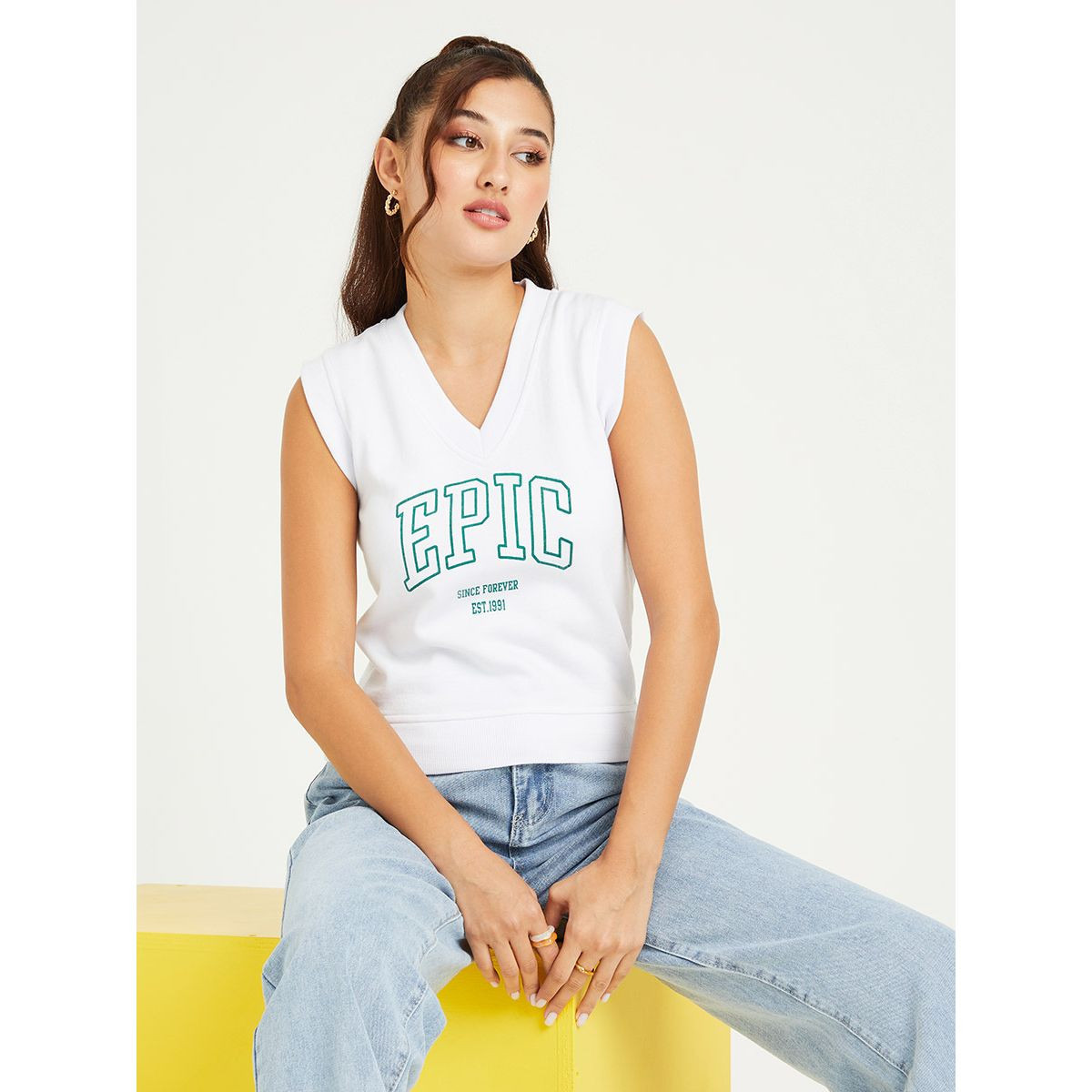سويت شيرت بلا اكمام من ستايلي-women-clothing-hoodiesandsweatshirts-sweatshirts-image-1