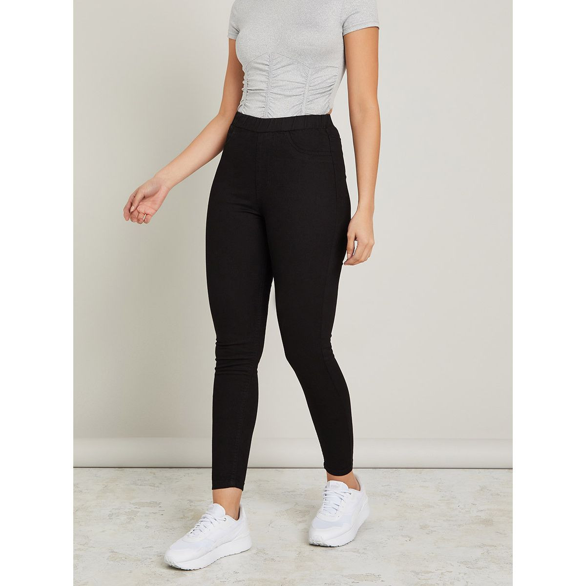 Styli High Waist Super Skinny Jeggings-women-clothing-bottoms-jeans-image-1