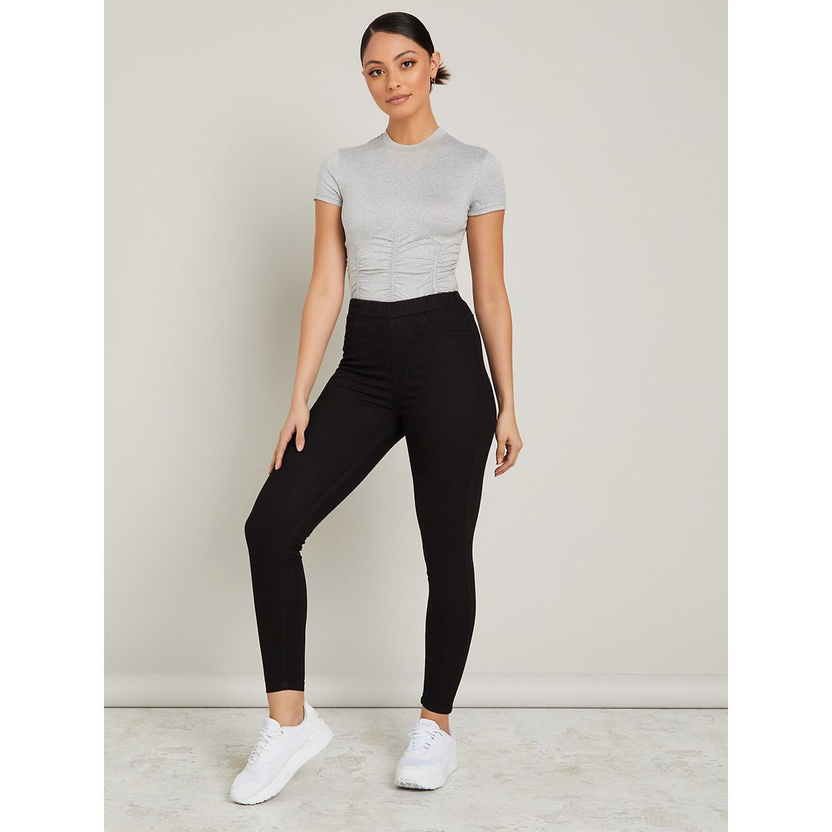 Styli High Waist Super Skinny Jeggings-women-clothing-bottoms-jeans-image-2